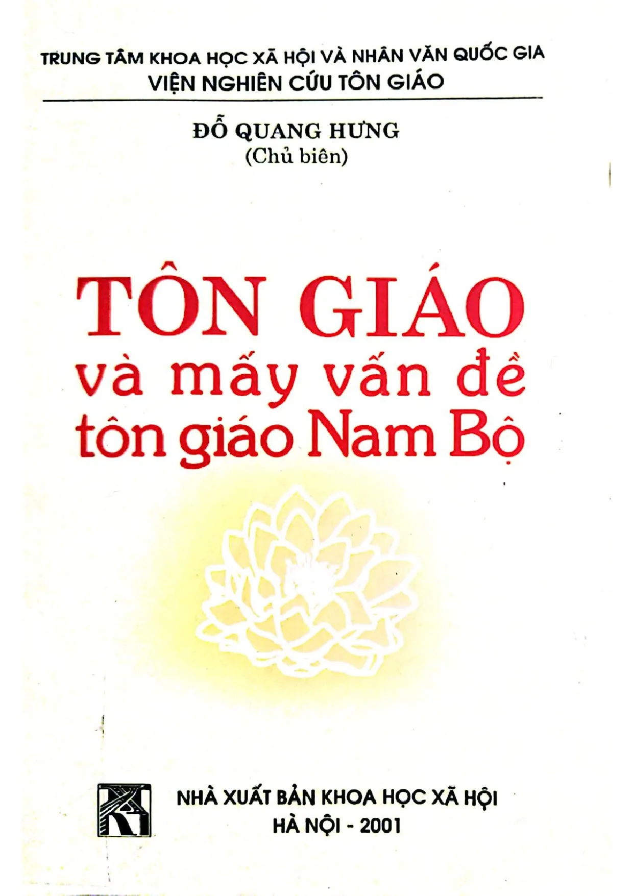 Ảnh bìa của Tôn giáo và mấy vấn đề tôn giáo ở Nam Bộ