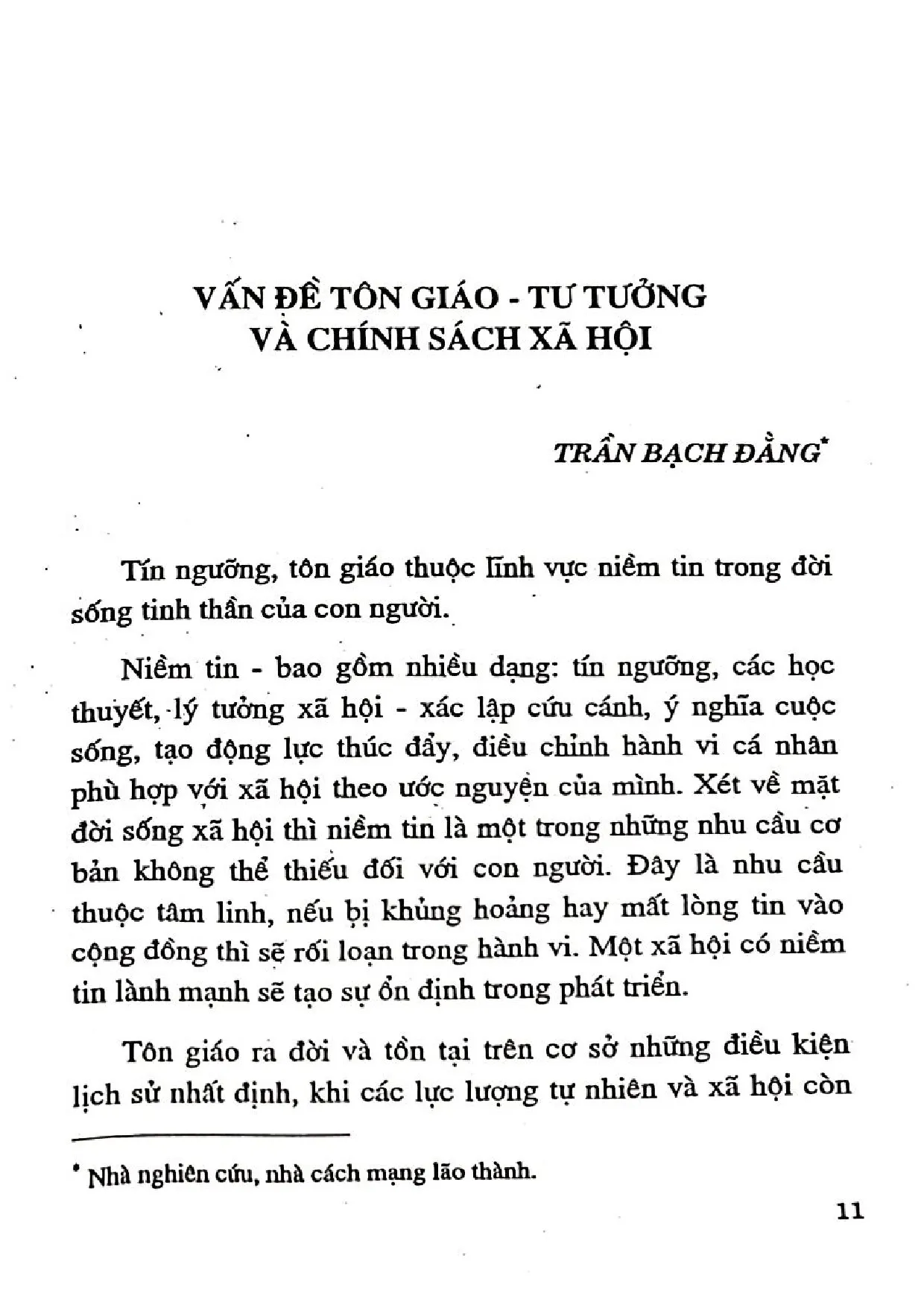 Nội dung mục lục và hình ảnh sách Tôn giáo và mấy vấn đề tôn giáo ở Nam Bộ - Trang 6