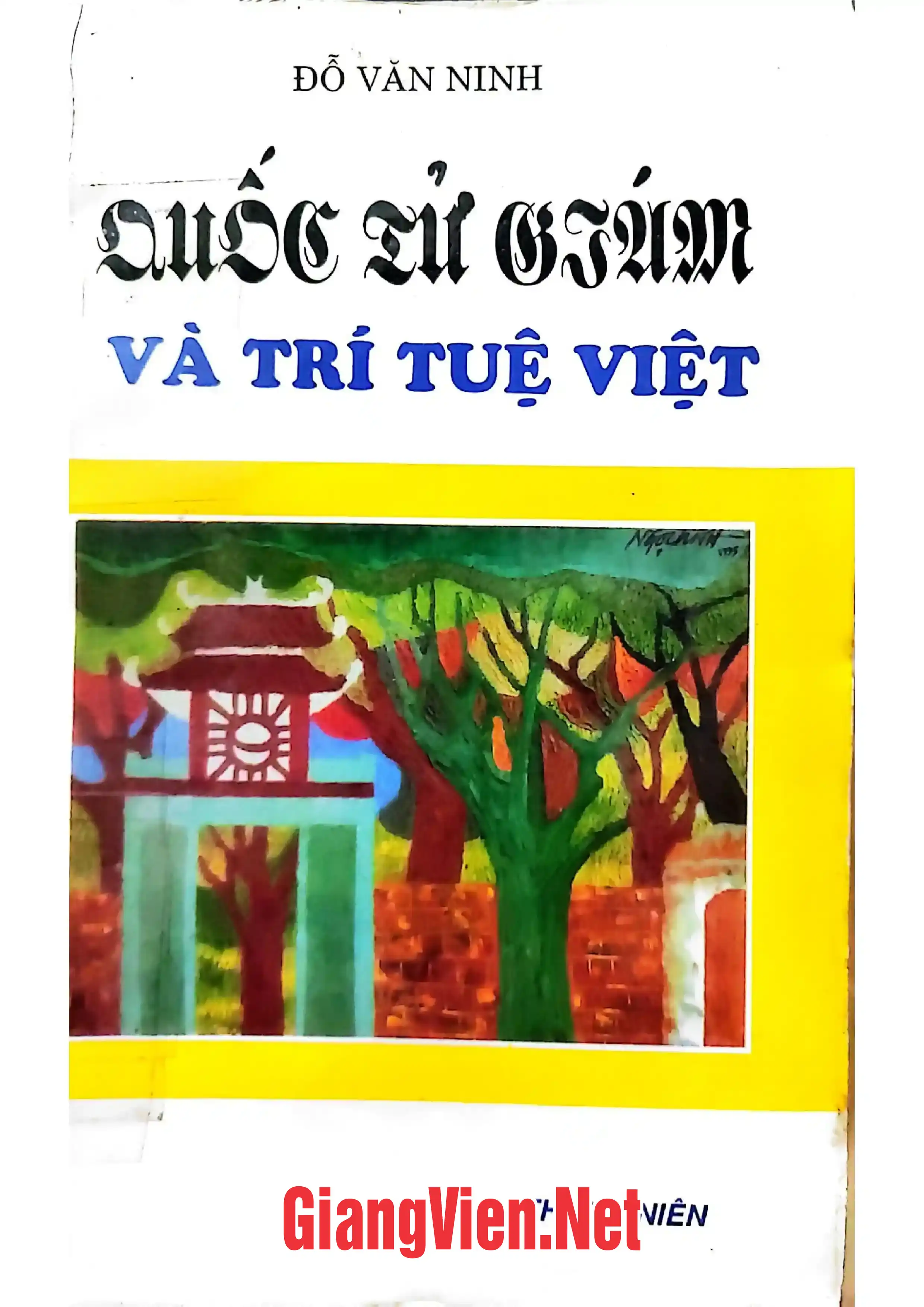 Ảnh bìa của Quốc tử giám và trí tuệ Việt