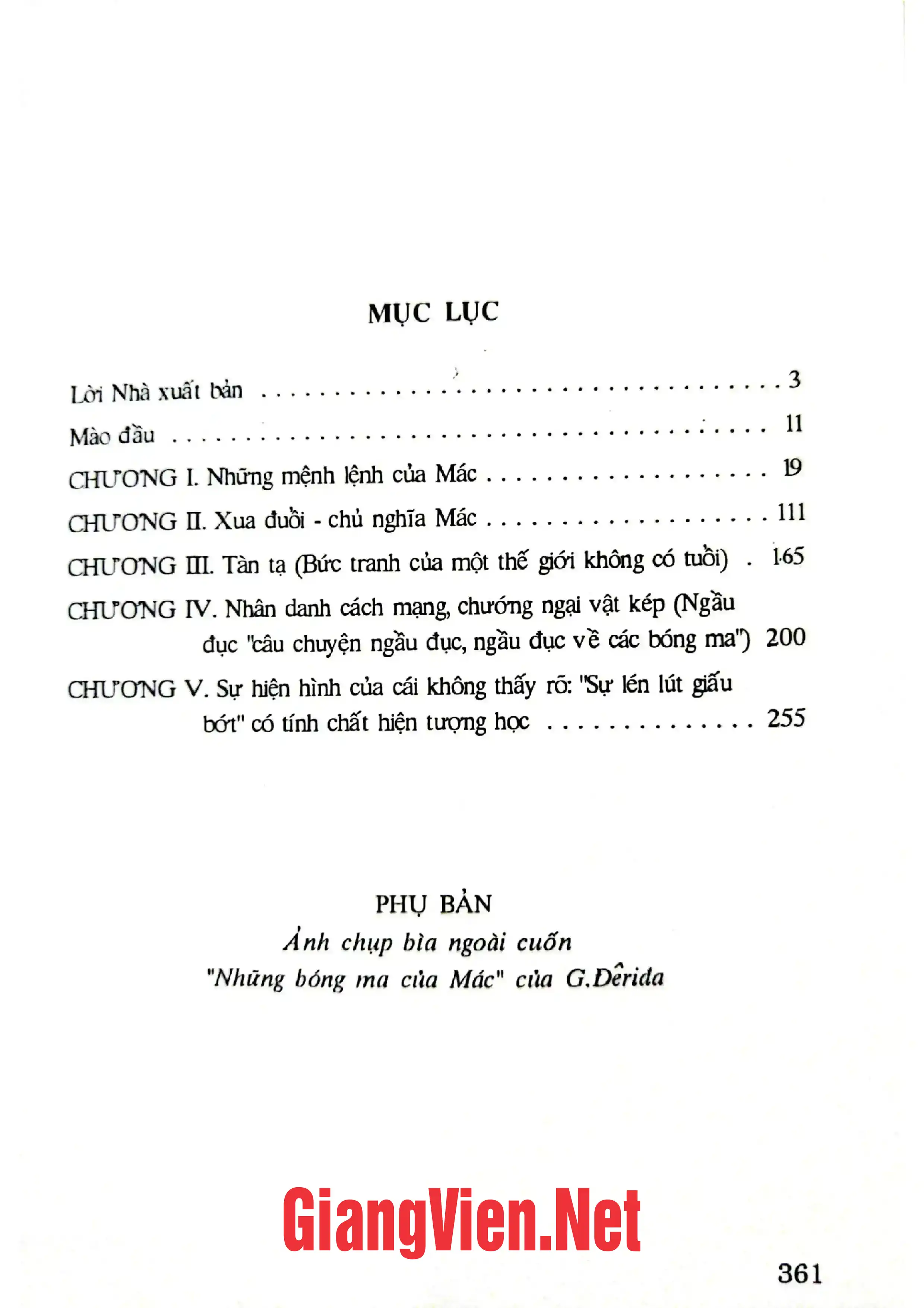 Ảnh minh họa nội dung cuốn sách: Những bóng ma của Mác, Nhà nước của công nợ, việc làm của đám tang và quốc tế mới