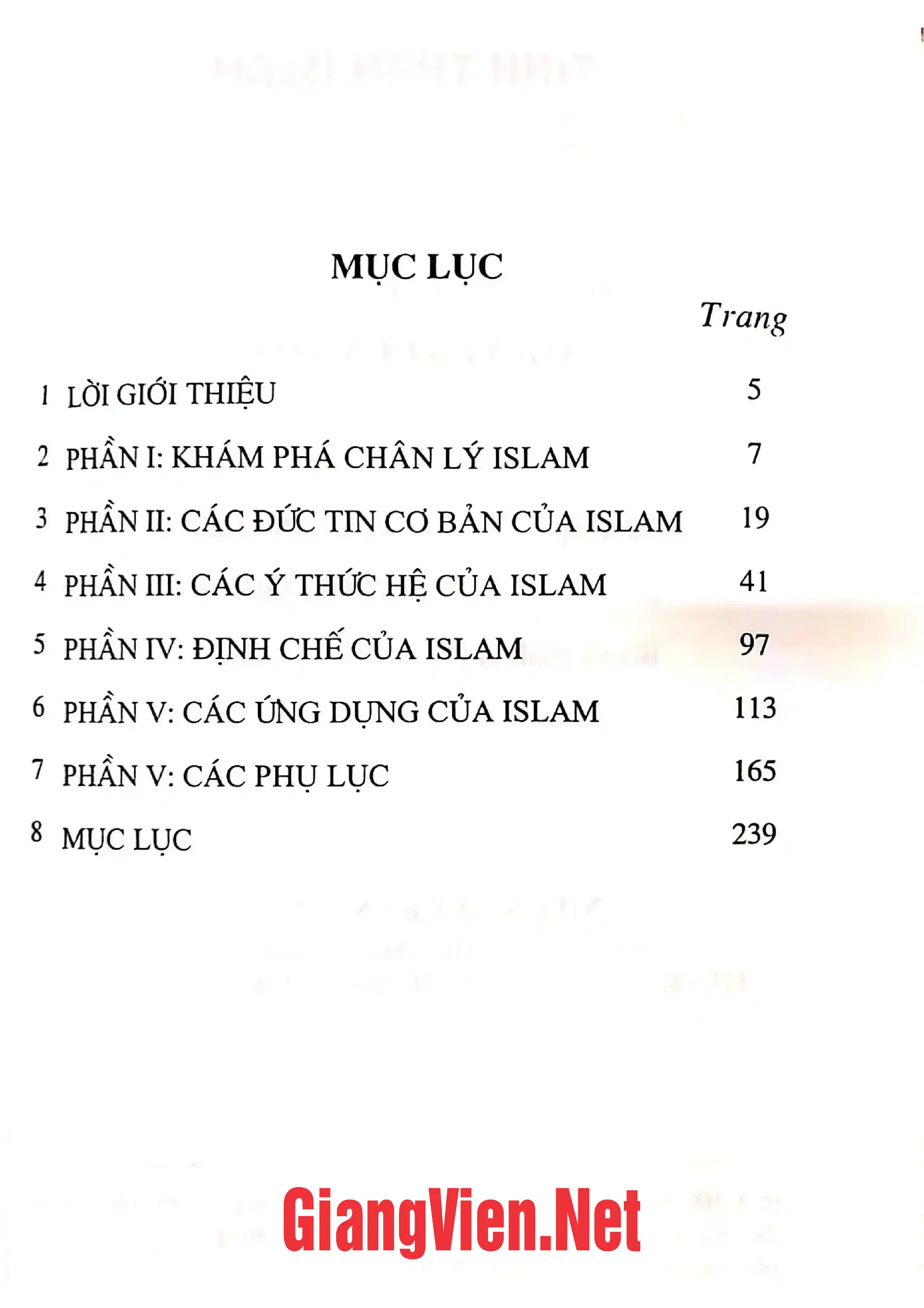 Ảnh minh họa nội dung cuốn sách: Tinh thần Isalm Abdul Hasan Karim