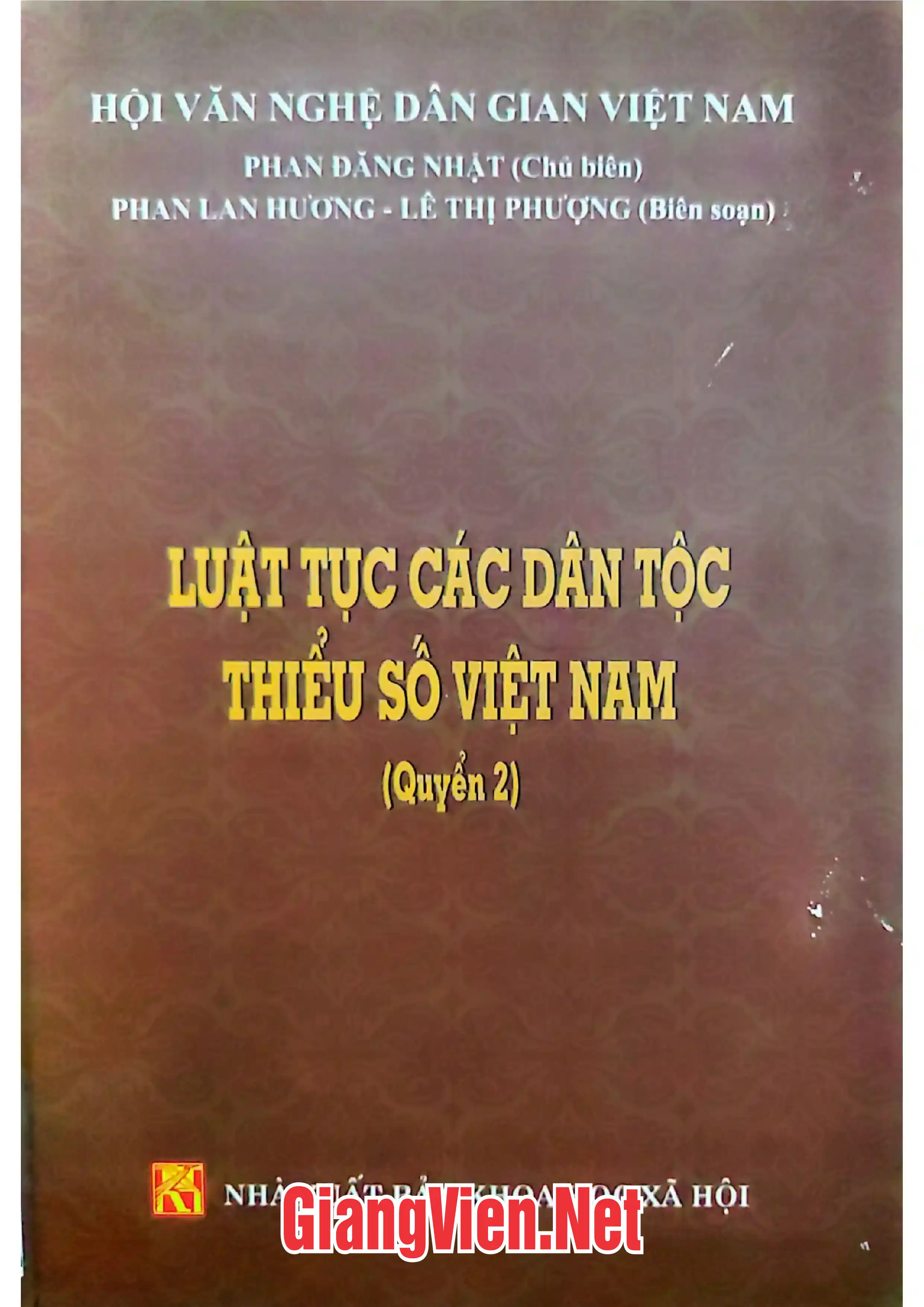 Ảnh bìa của Luật tục các dân tộc thiểu số Việt Nam Quyển 2