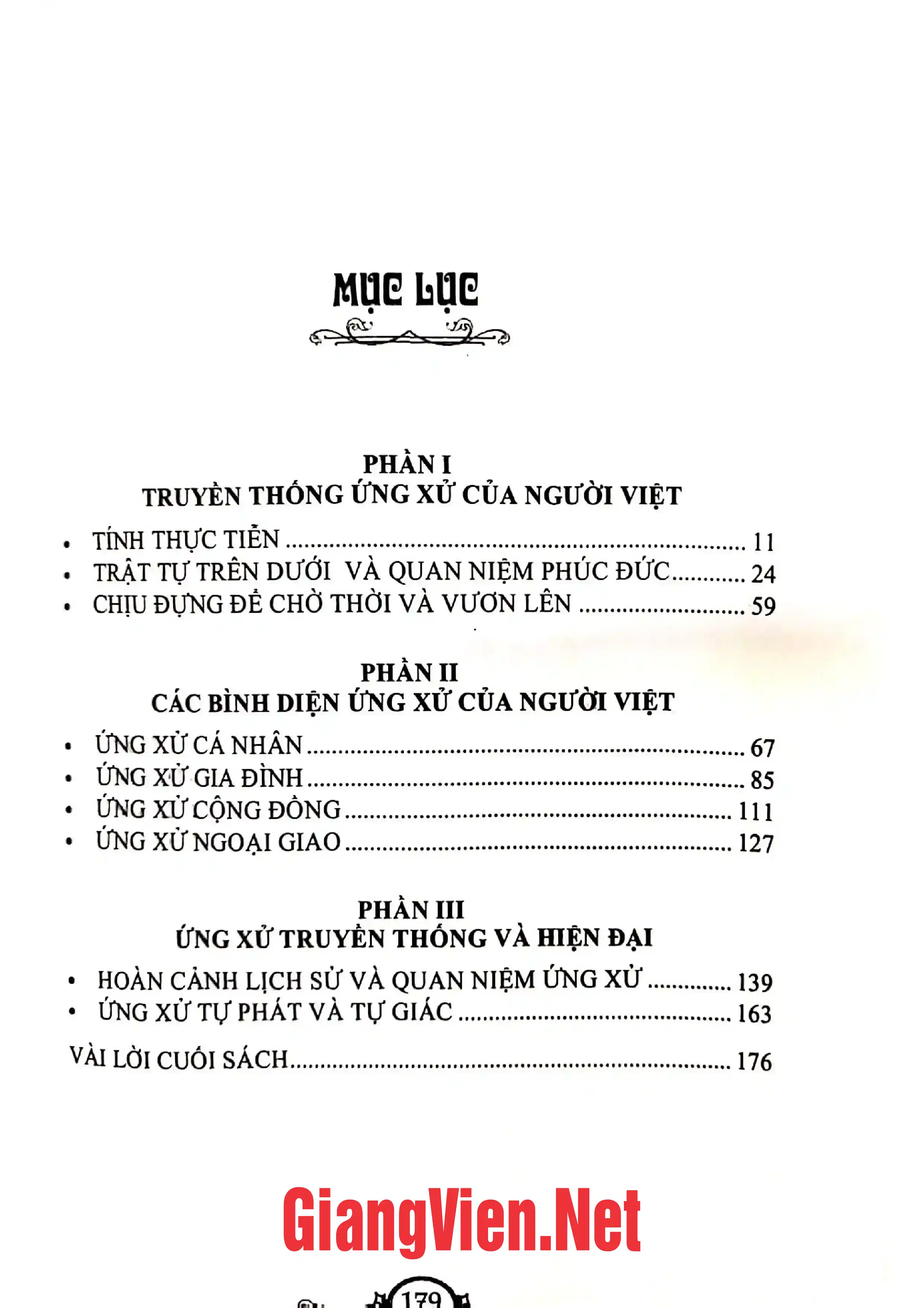 Trang bìa chính thức sách Văn hóa ứng xử của người Việt xưa và nay