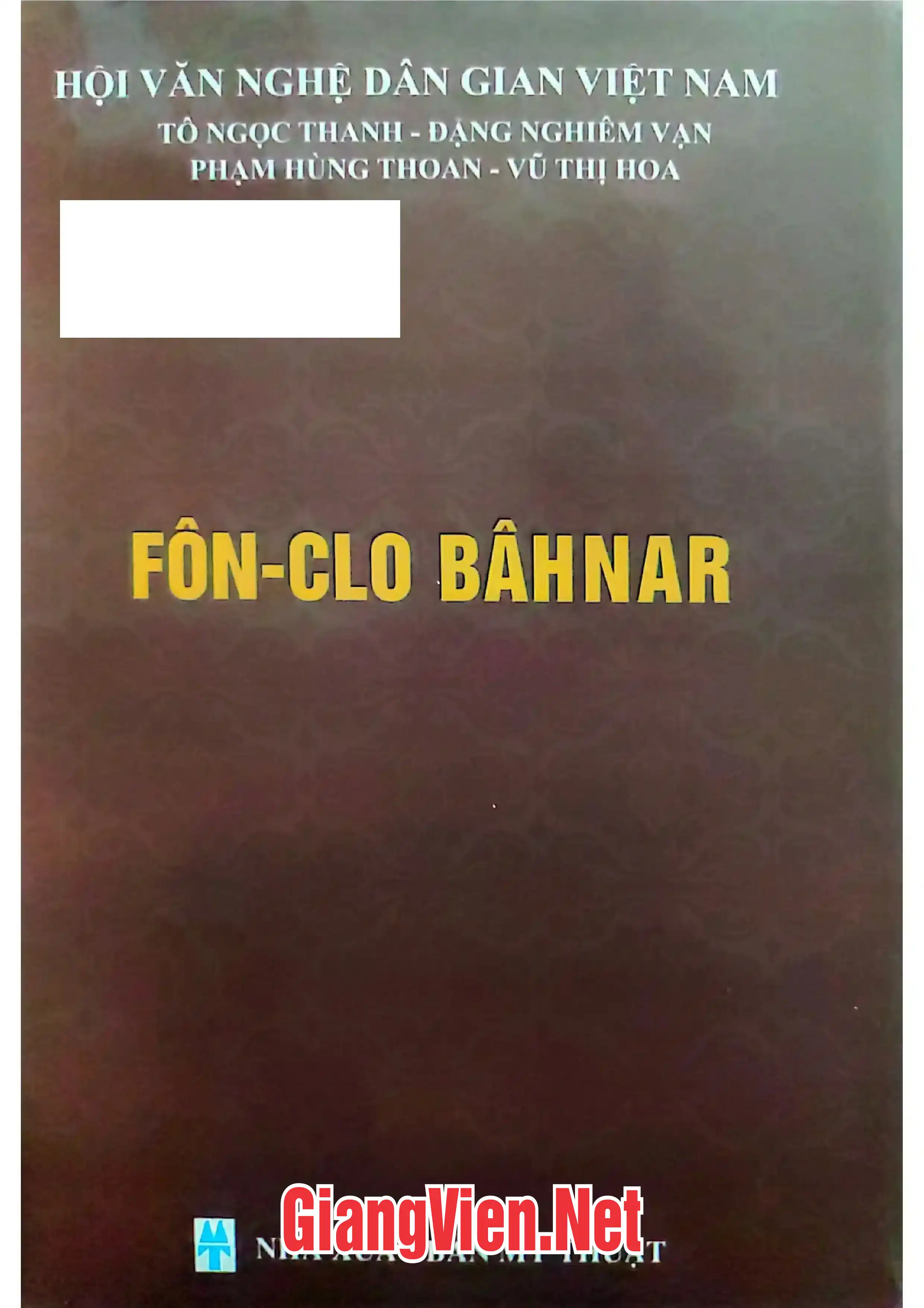 Ảnh bìa của Fônclo Bâhnar