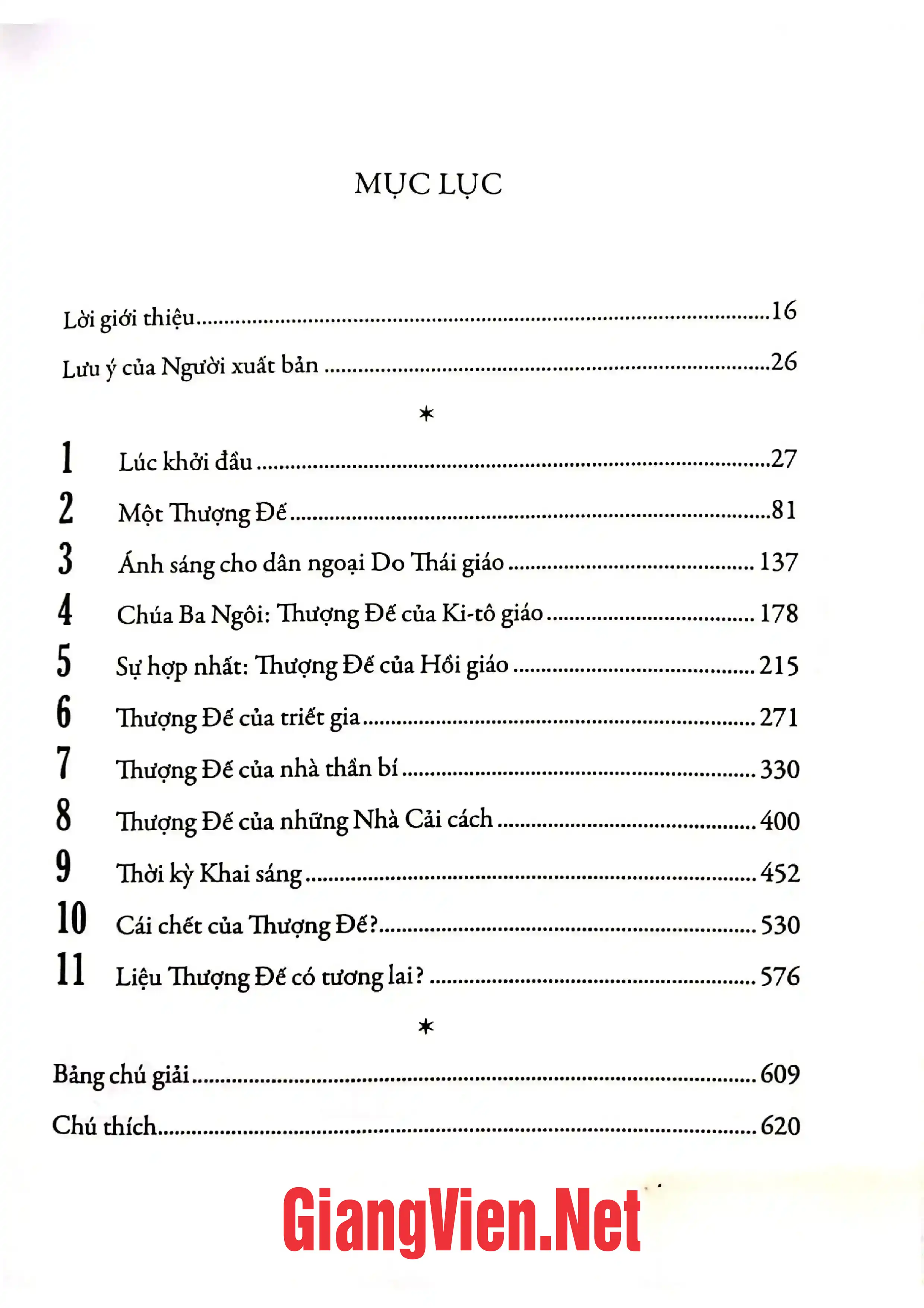 Trang bìa chính thức sách Lịch sử Thượng đế hành trình 4.000 năm Do Thái giáo, Ki-tô giáo và Hồi giáo