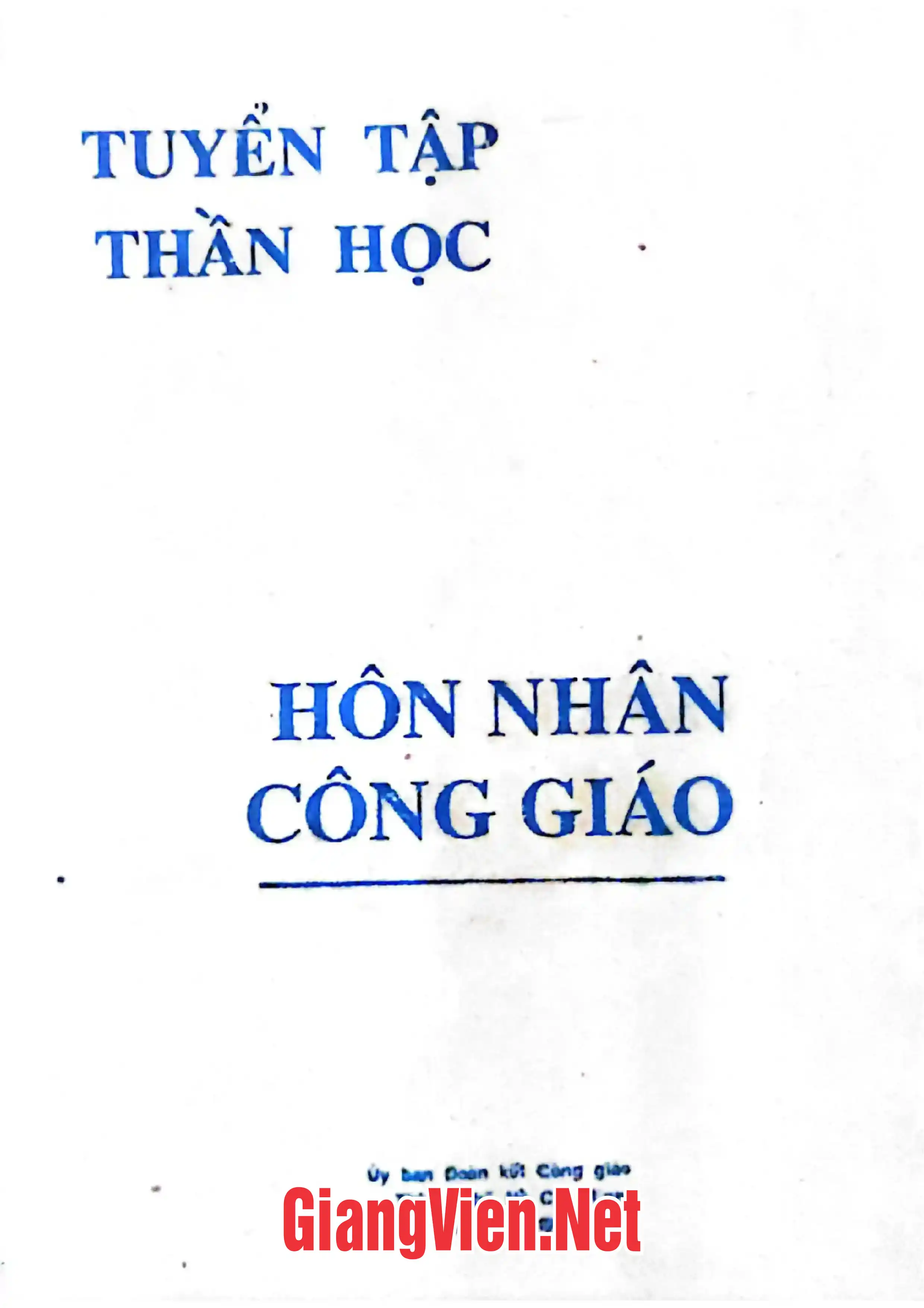 Ảnh bìa của Hôn nhân Công giáo
