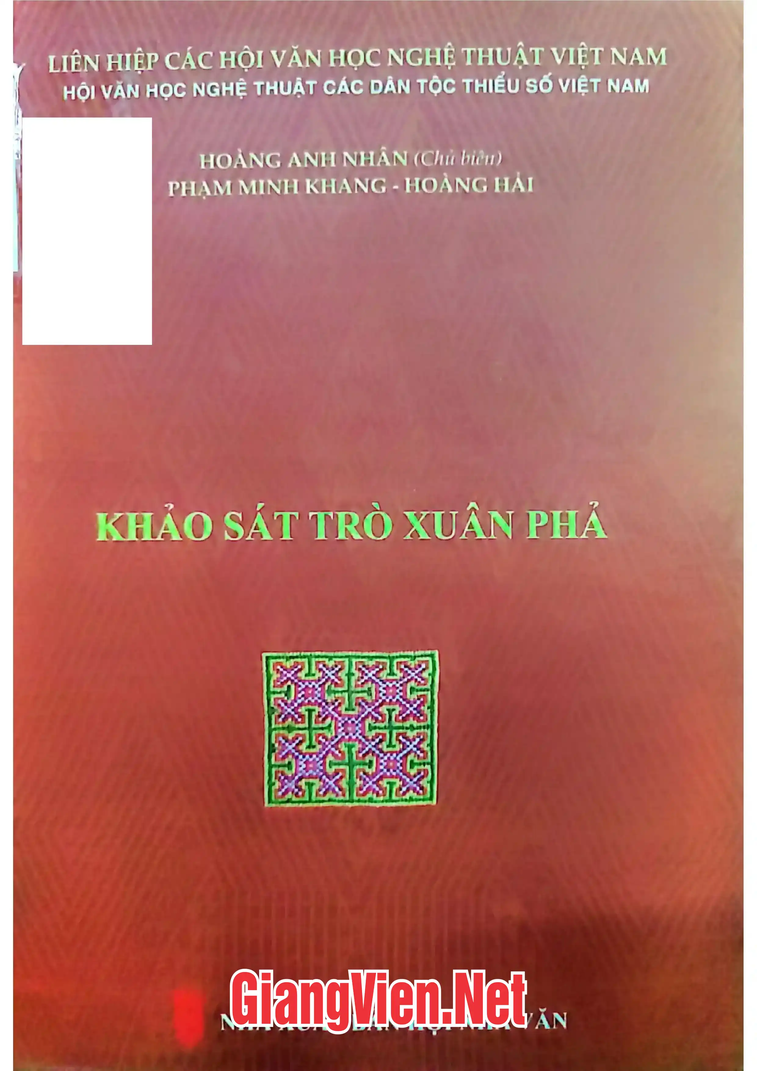 Ảnh bìa của Khảo sát trò Xuân Phả