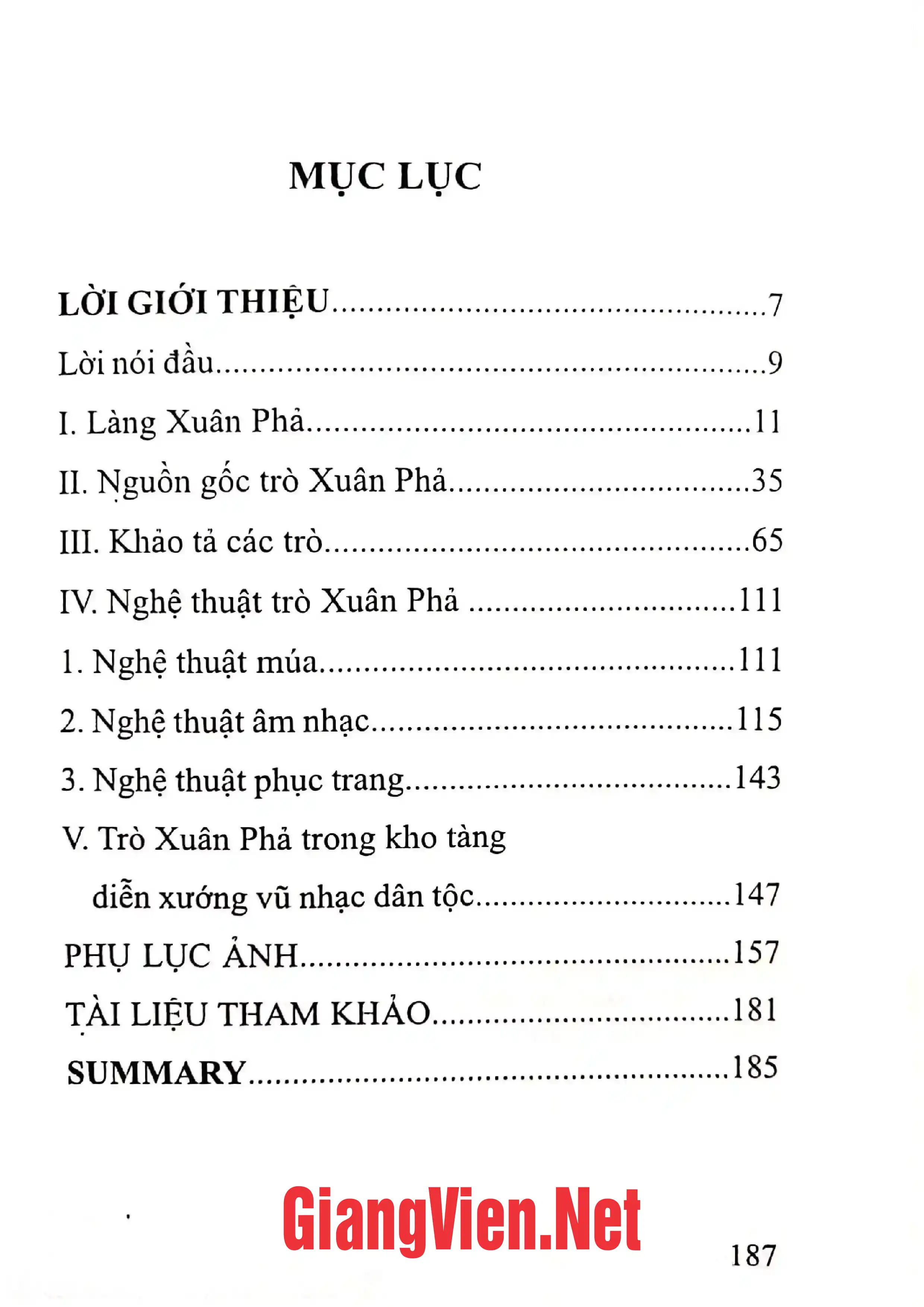 Trang bìa chính thức sách Khảo sát trò Xuân Phả