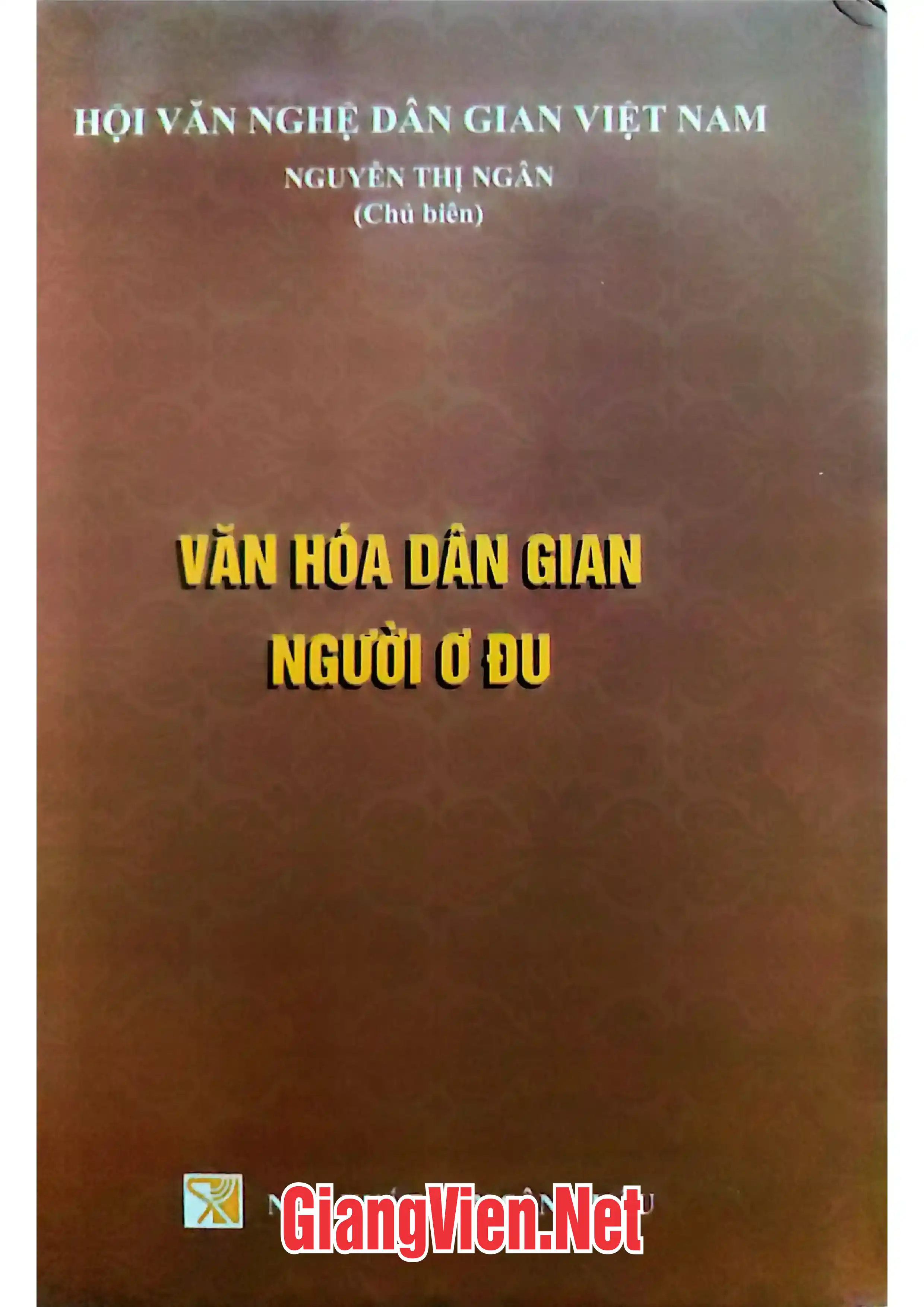 Ảnh bìa của Văn hóa dân gian người Ơ Đu