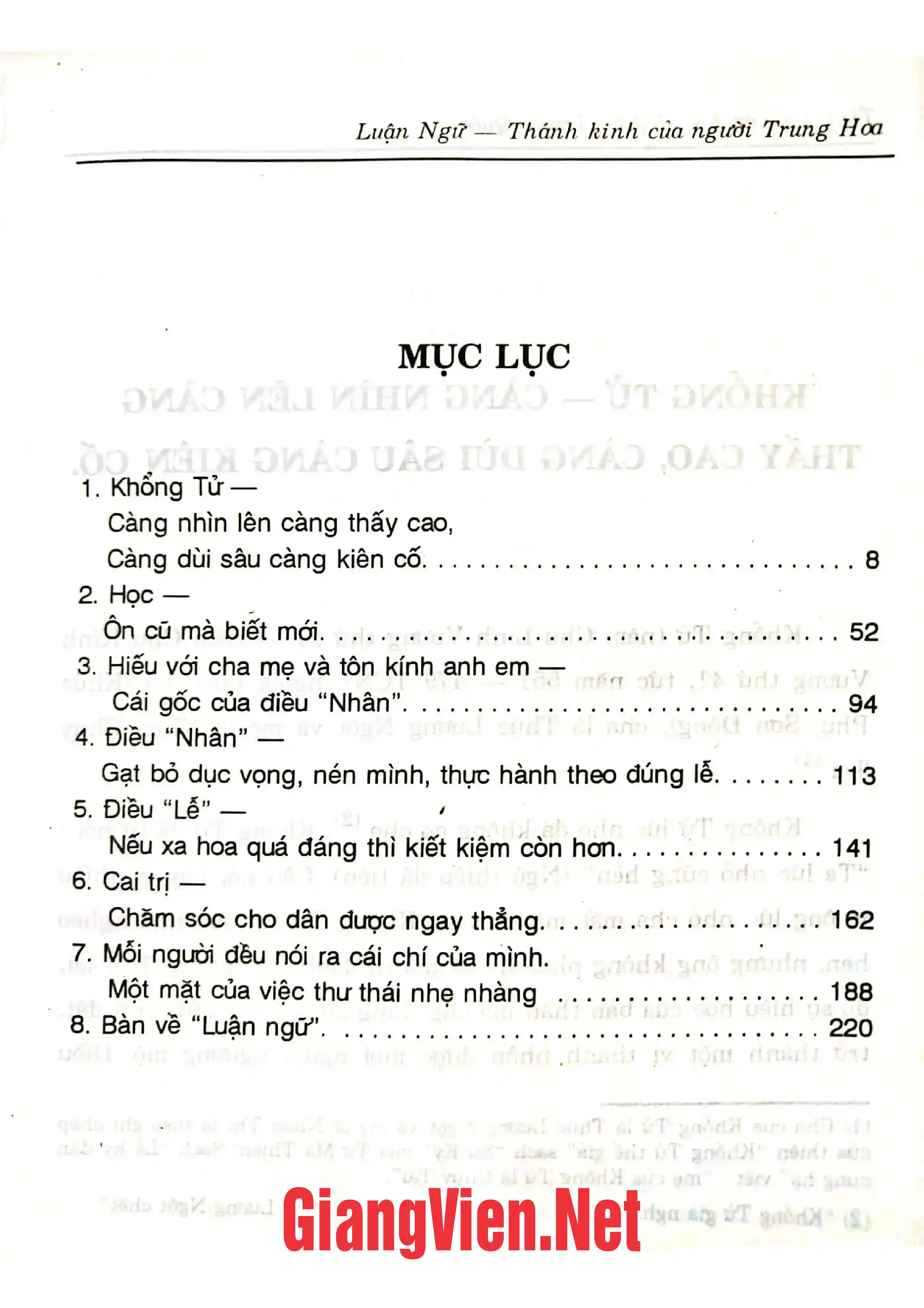 Ảnh minh họa nội dung cuốn sách: Luận ngữ - Thánh kinh của người Trung Hoa