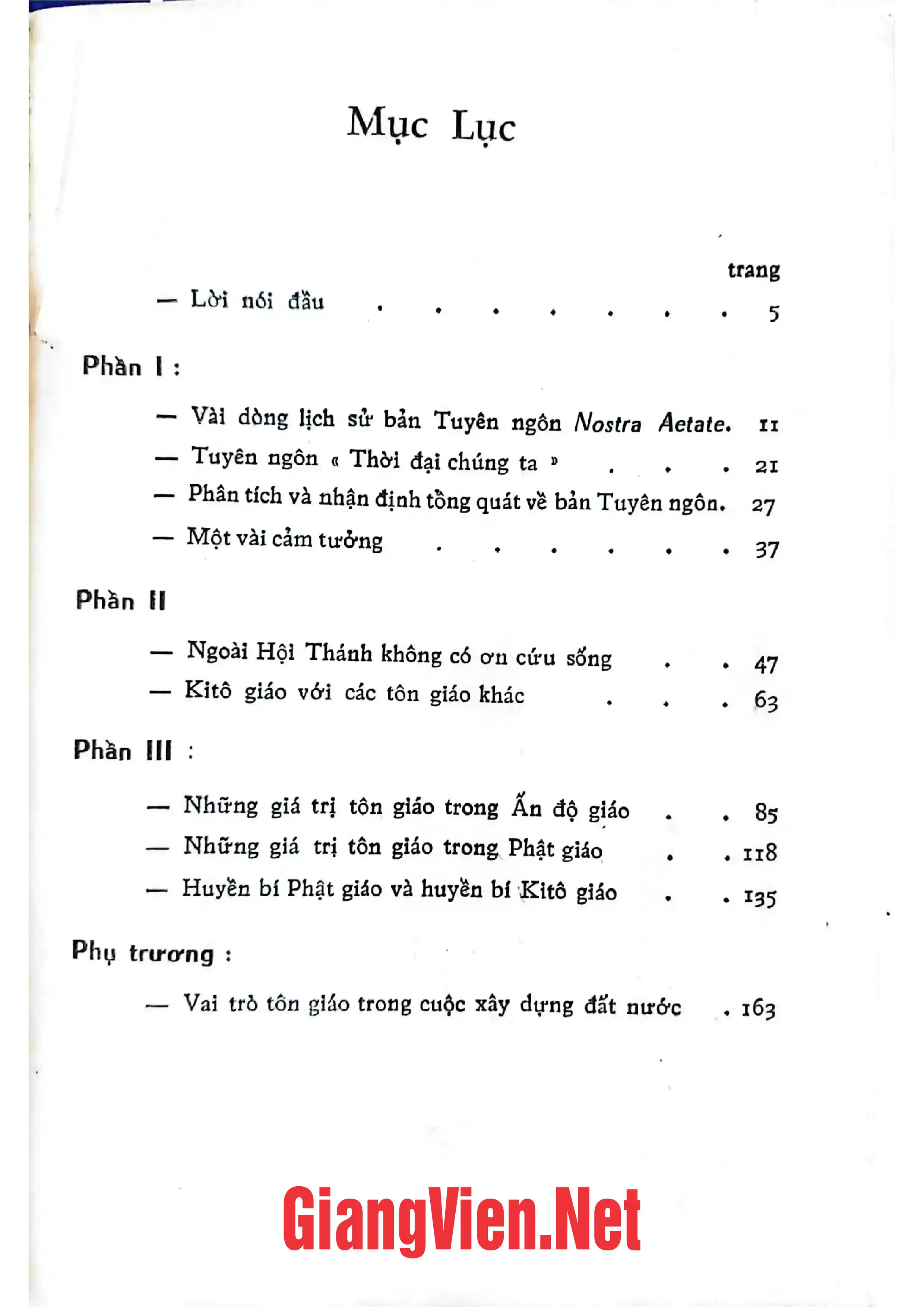 Ảnh minh họa nội dung cuốn sách: Kitô giáo với các tôn giáo