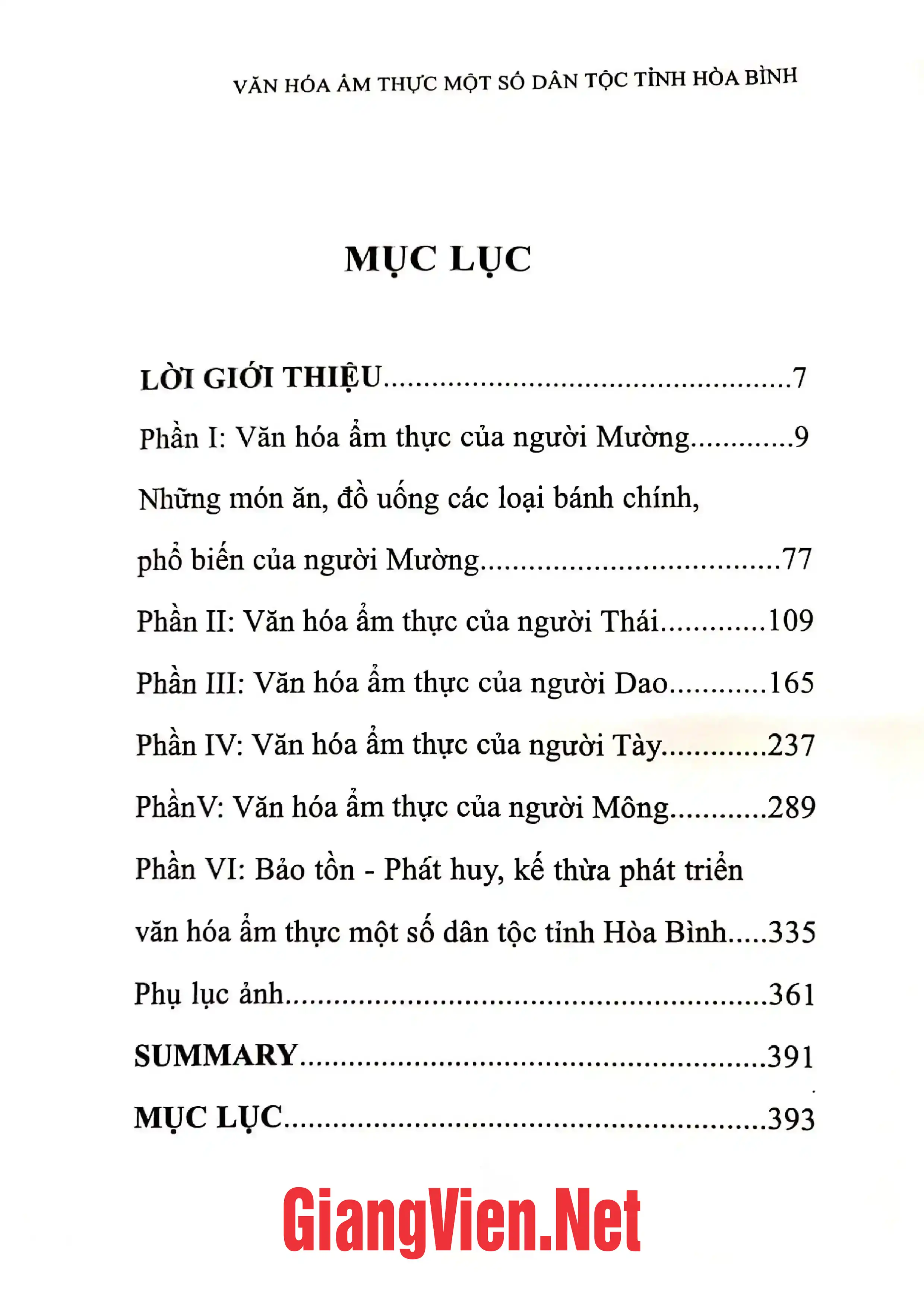 Ảnh minh họa nội dung cuốn sách: Văn hóa ẩm thực một số dân tộc tỉnh HòaBinhf
