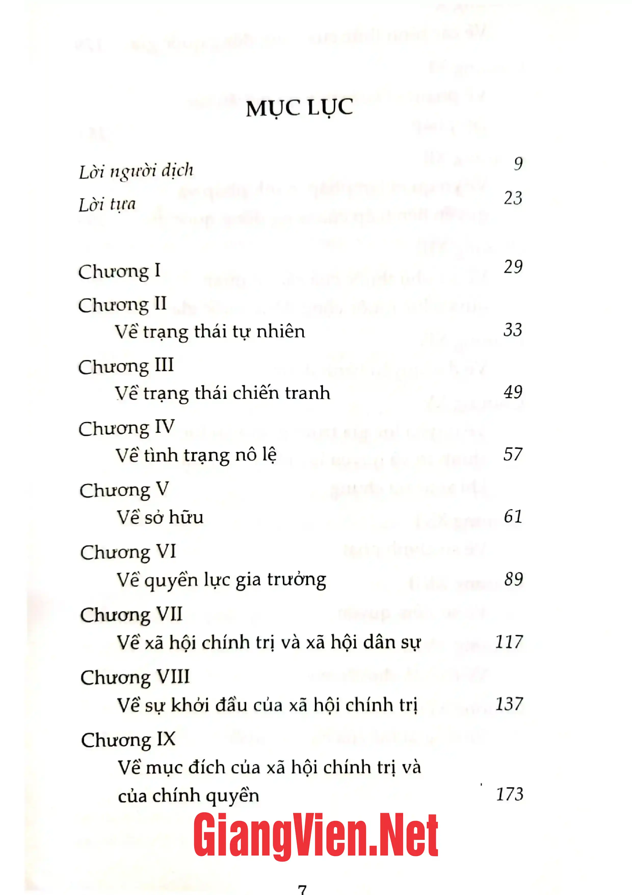 Ảnh minh họa nội dung cuốn sách: Khảo luận thứ hai về chính quyền, Chính quyền dân sự