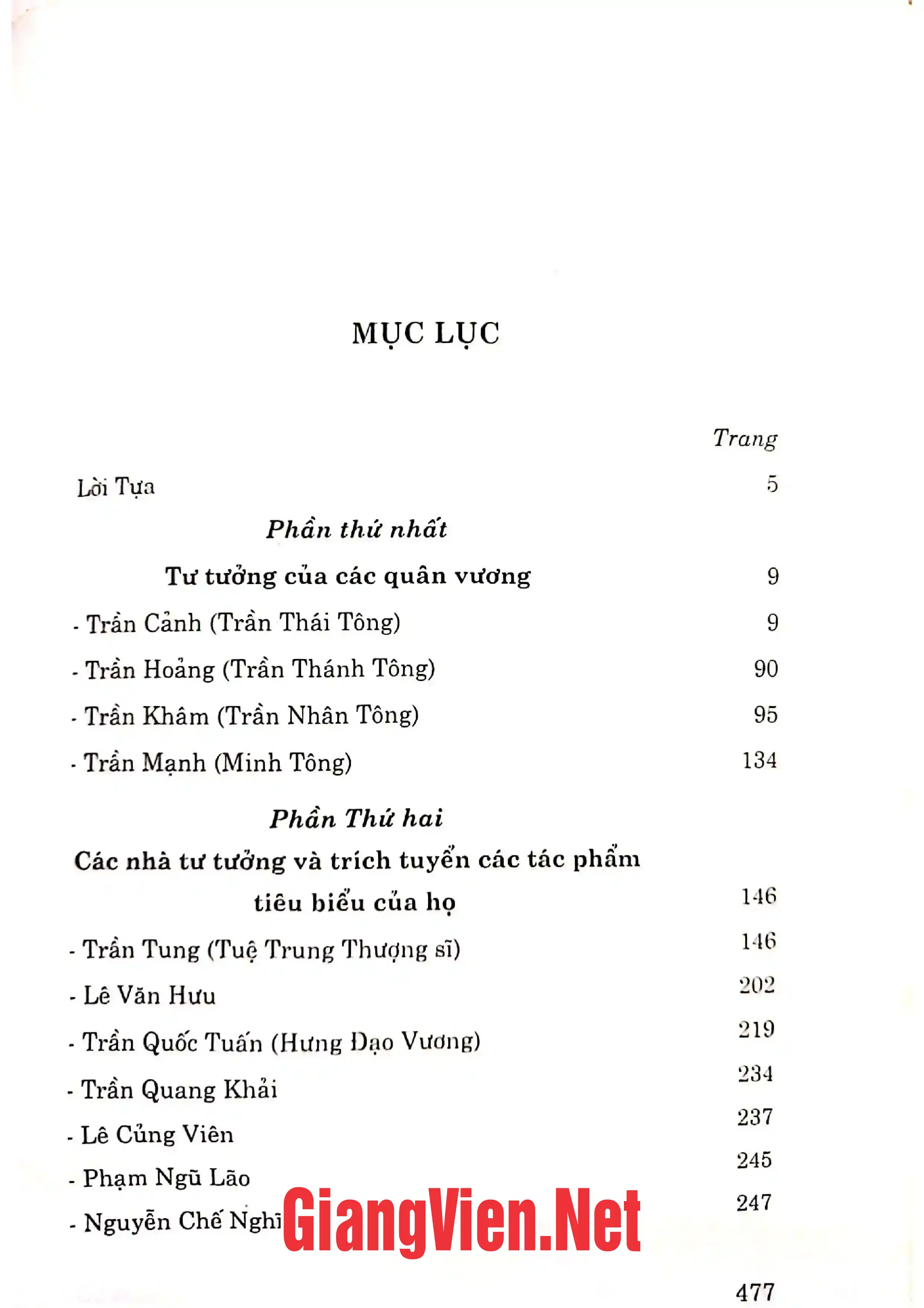 Trang bìa chính thức sách Lịch sử tư tưởng Việt Nam văn tuyển tập 2