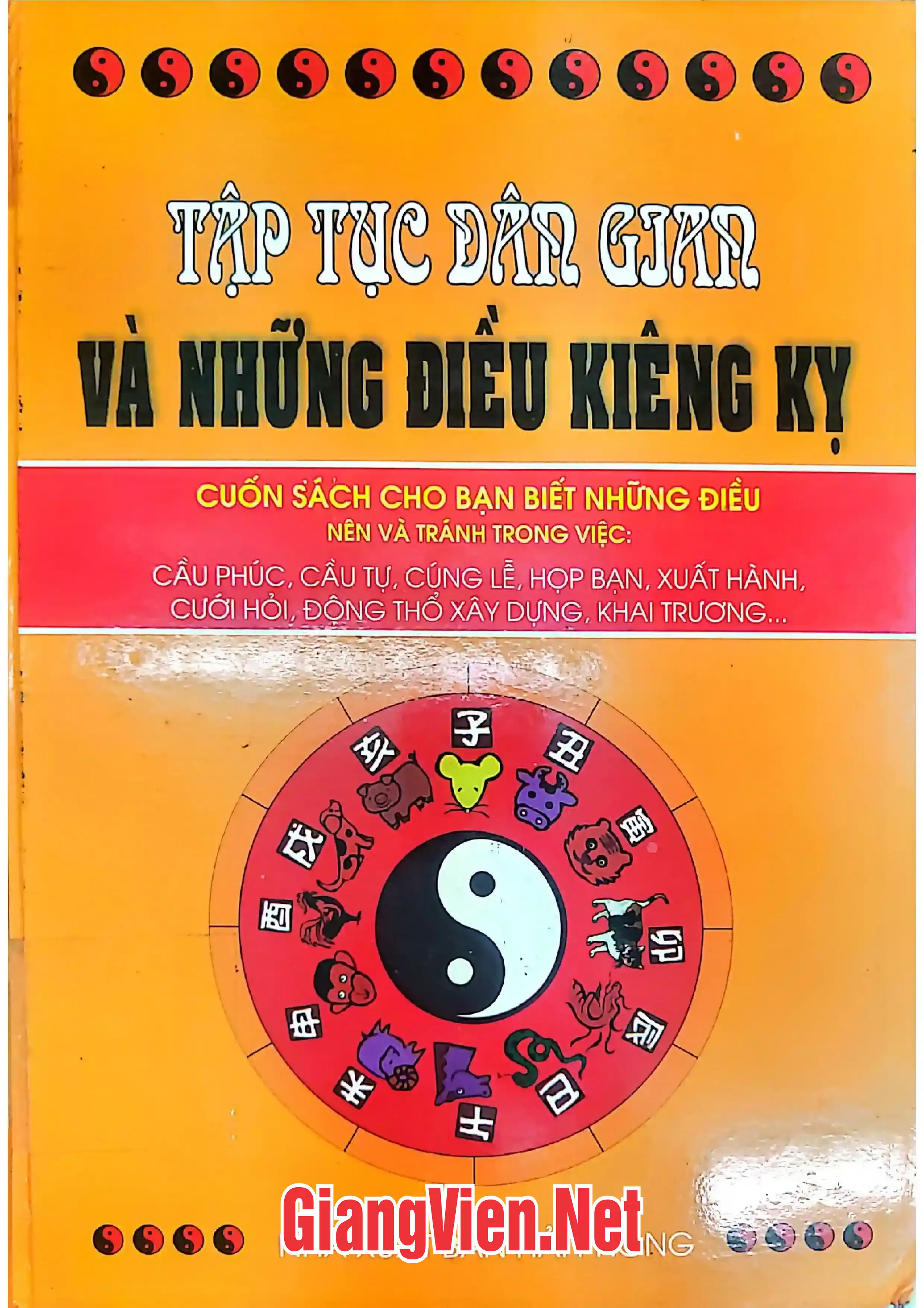 Ảnh bìa của Tập tục dân gian và những điều kiêng kỵ