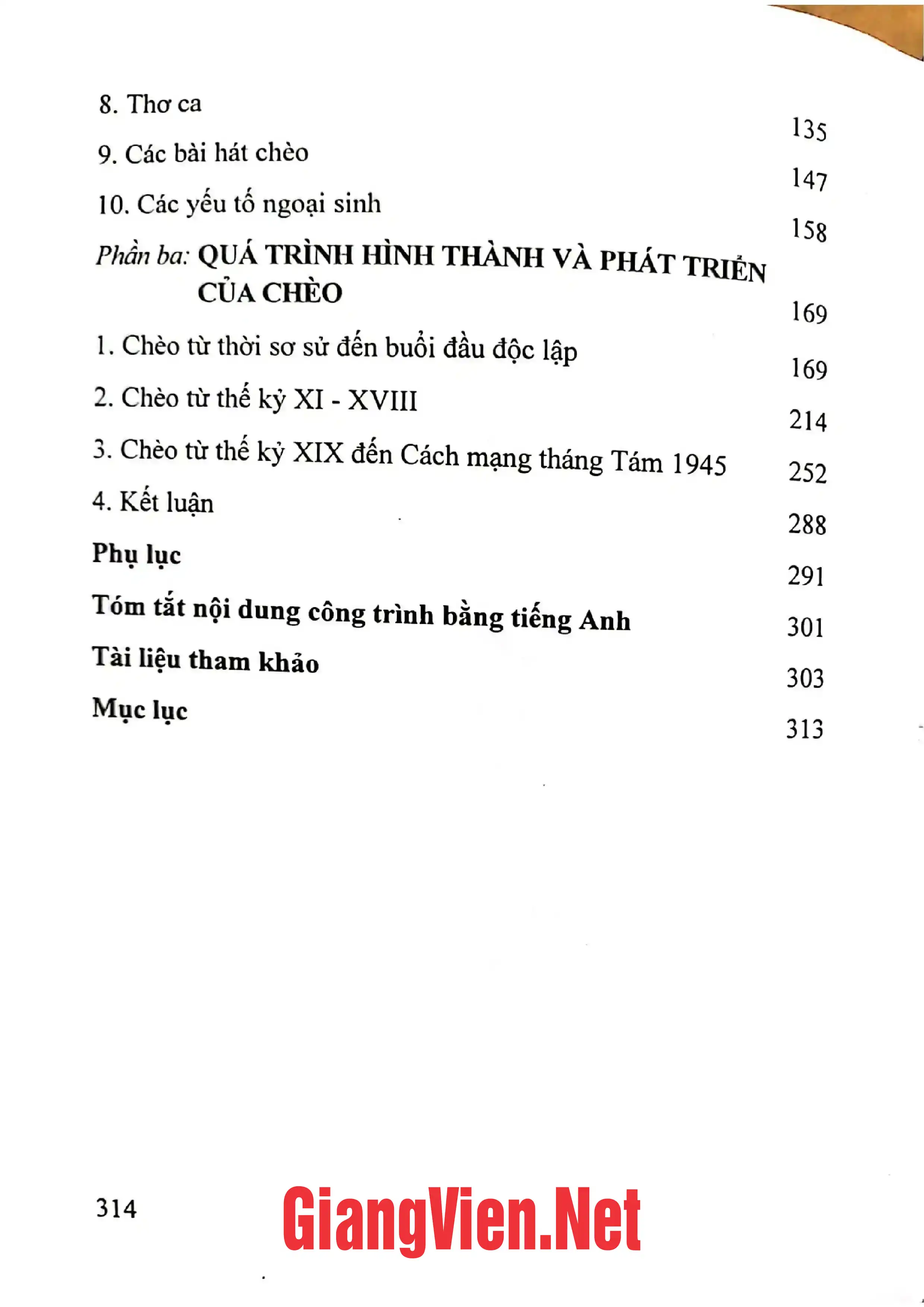 Mục lục chi tiết trang 1 sách Lịch sử thế giới, tập III: Thời Cận đại
