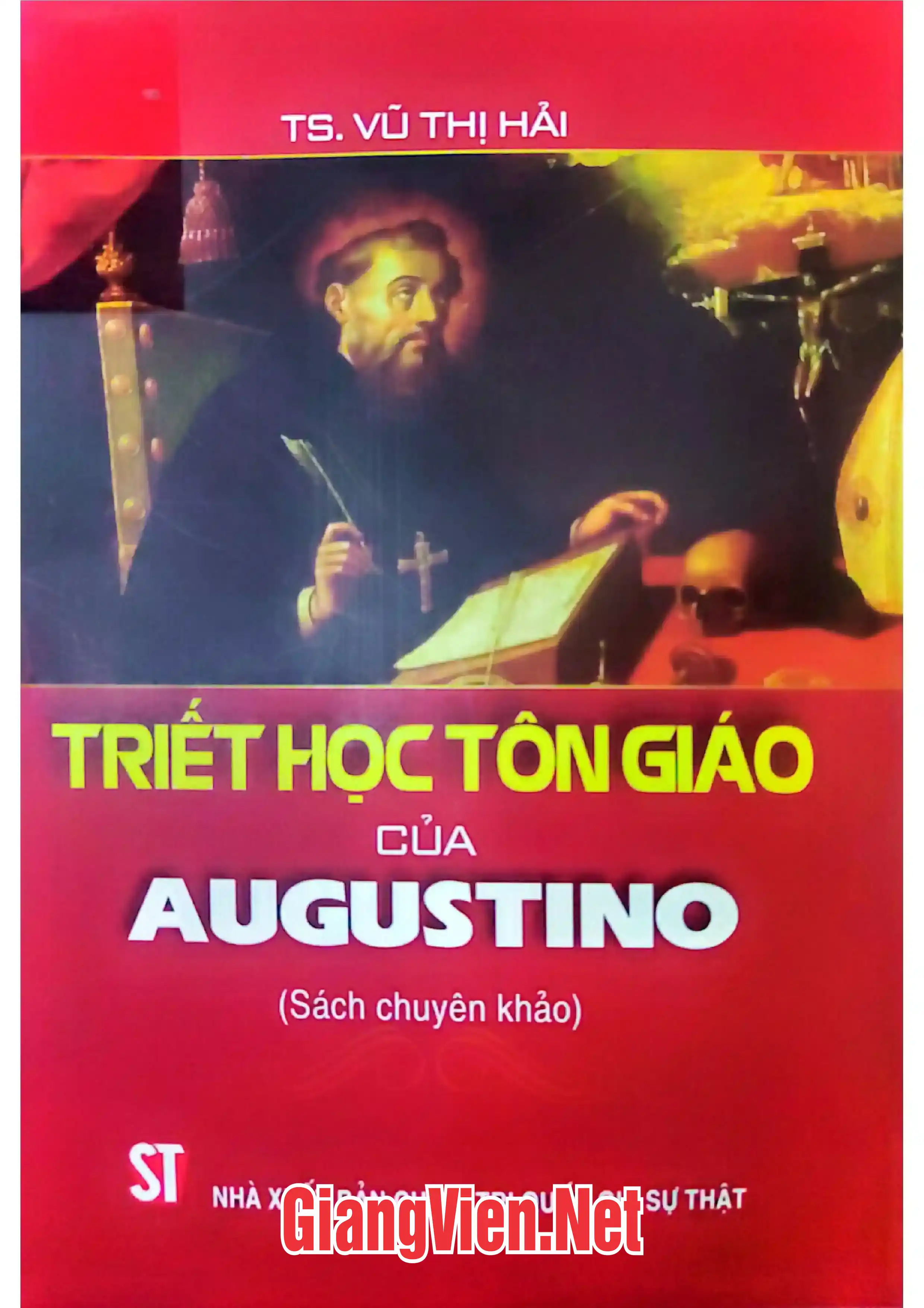 Ảnh bìa của Triết học tôn giáo của Augustino