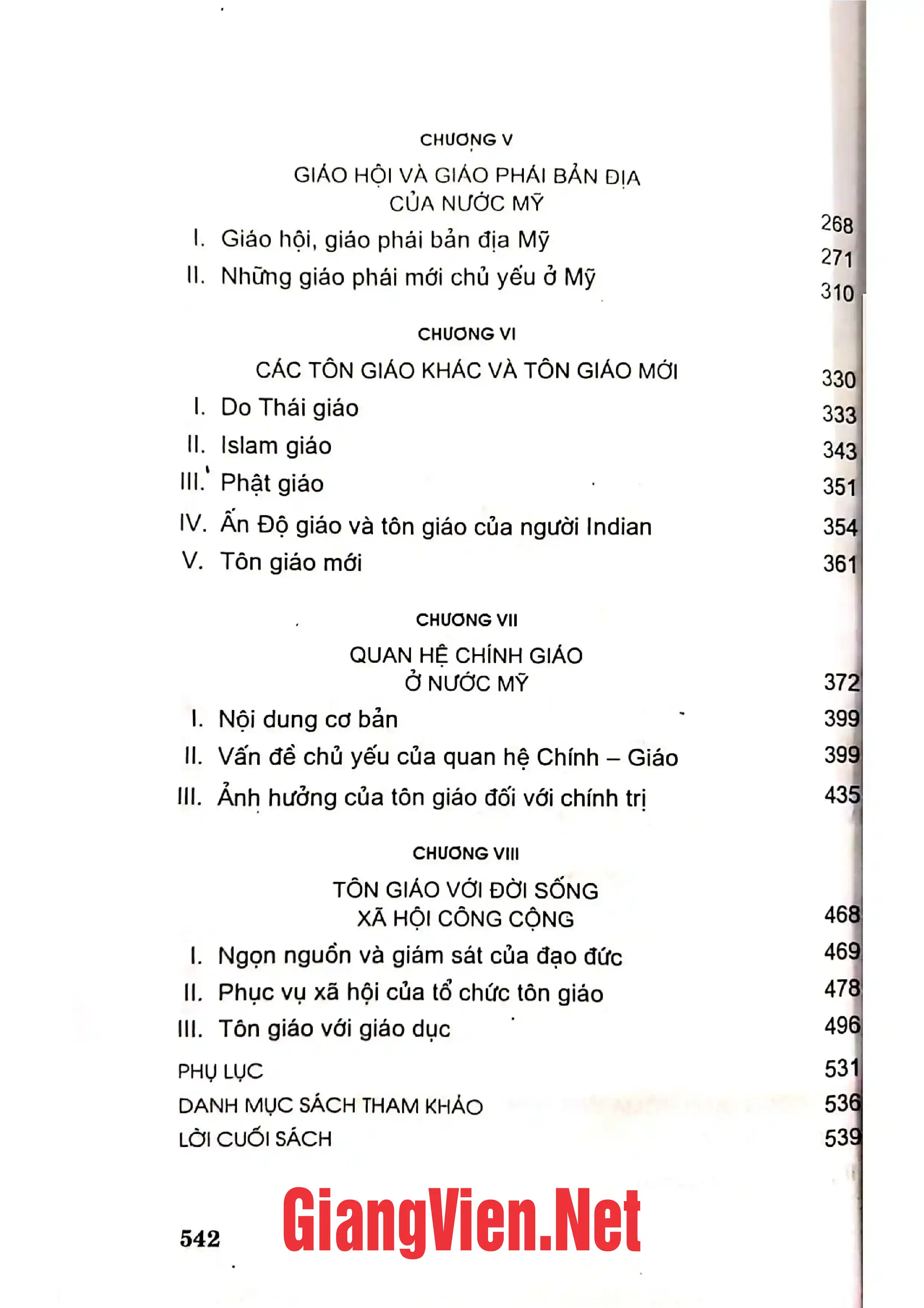 Ảnh minh họa nội dung cuốn sách: Tôn giáo Mỹ đương đại