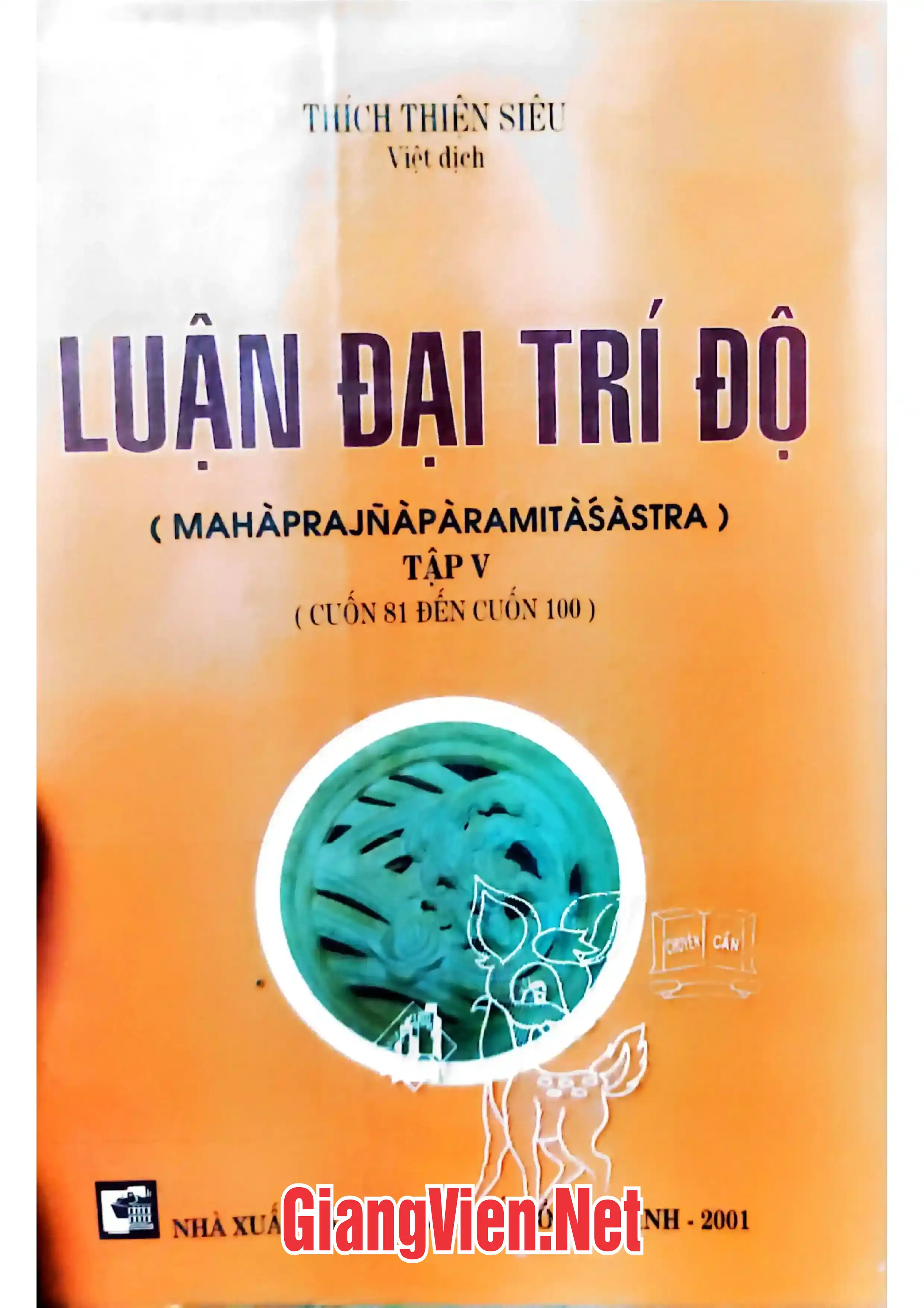 Ảnh bìa của Luận đại trí độ, tập 5: cuốn 81 đến cuốn 100