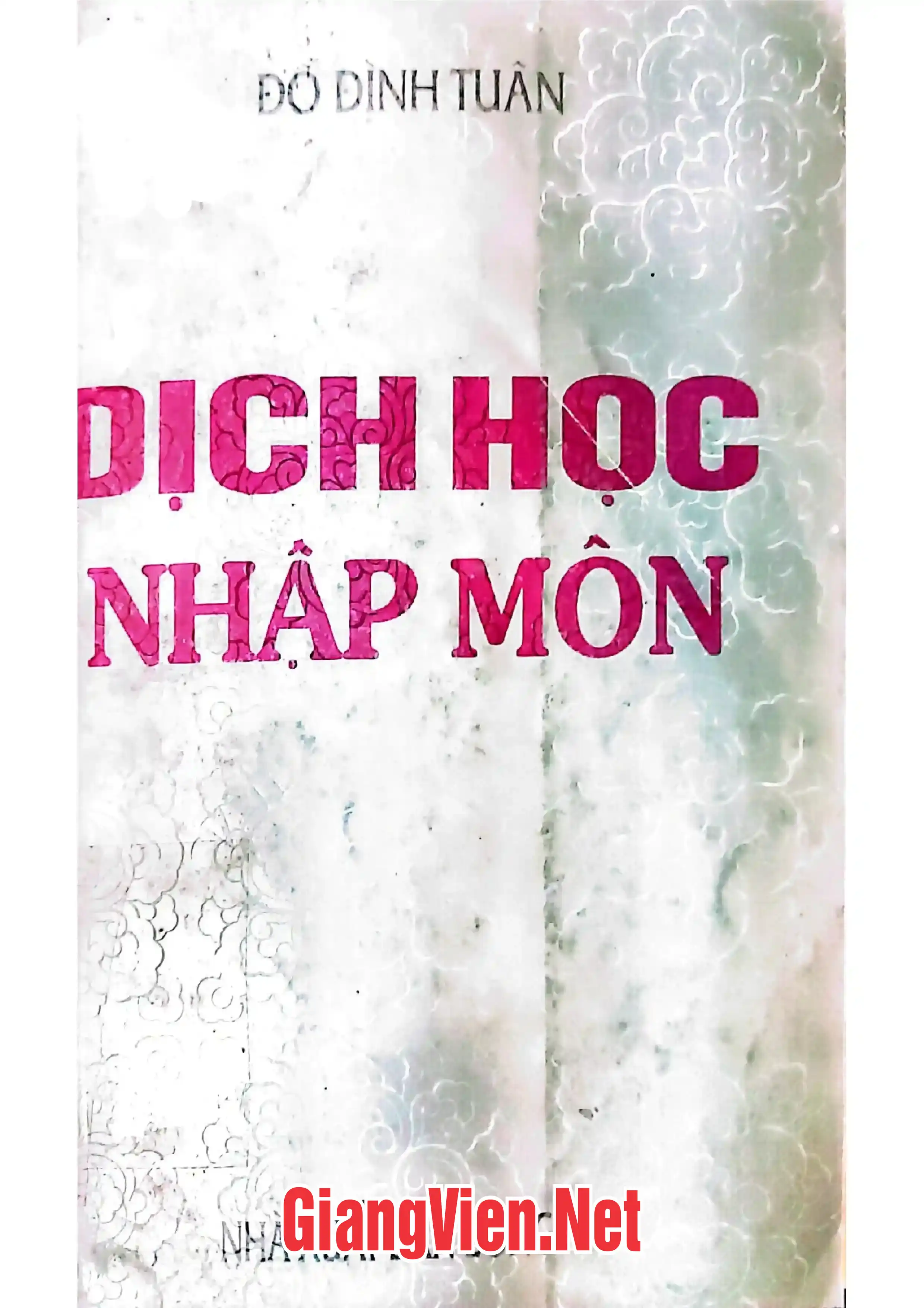 Ảnh bìa của Dịch học nhập môn