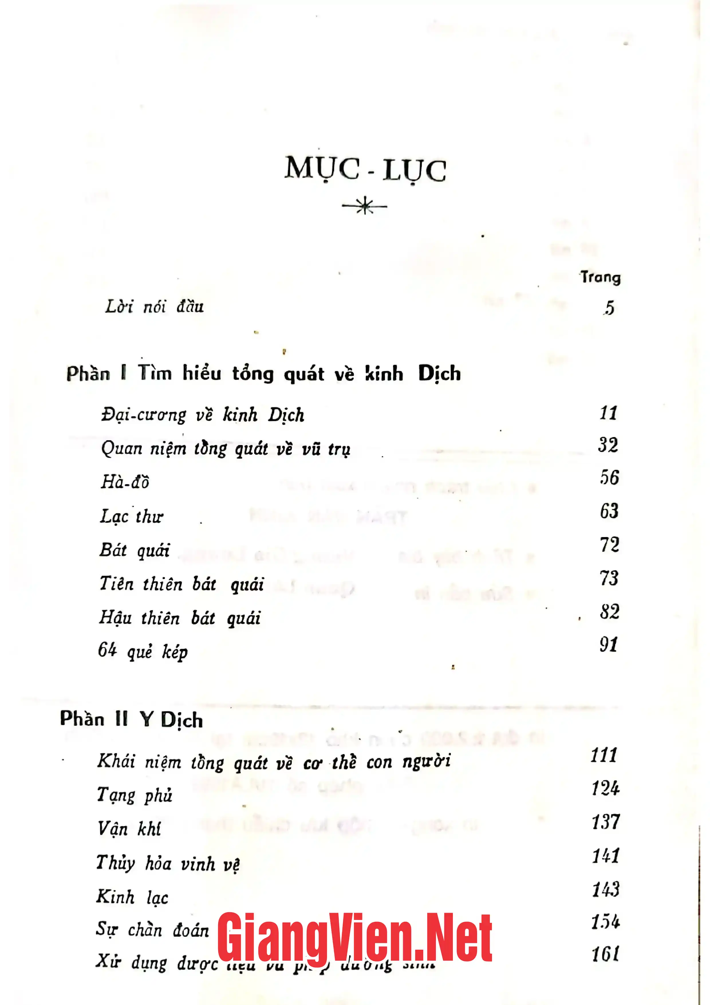 Ảnh minh họa nội dung cuốn sách: Dịch học nhập môn