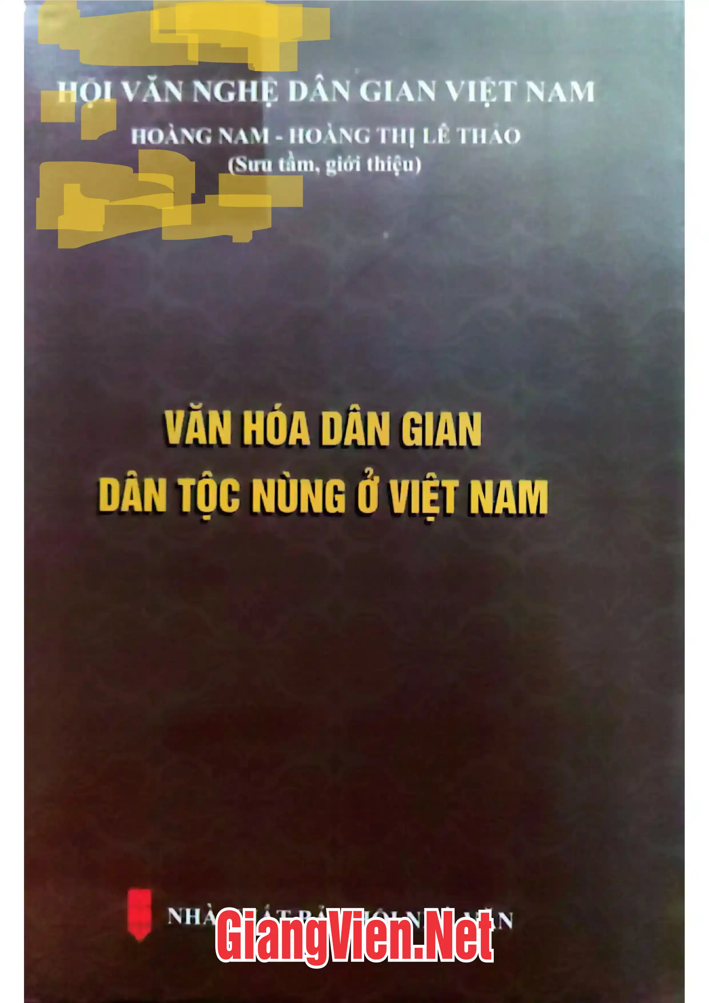 Ảnh bìa của Văn hóa dân gian dân tộc Nùng ở Việt Nam