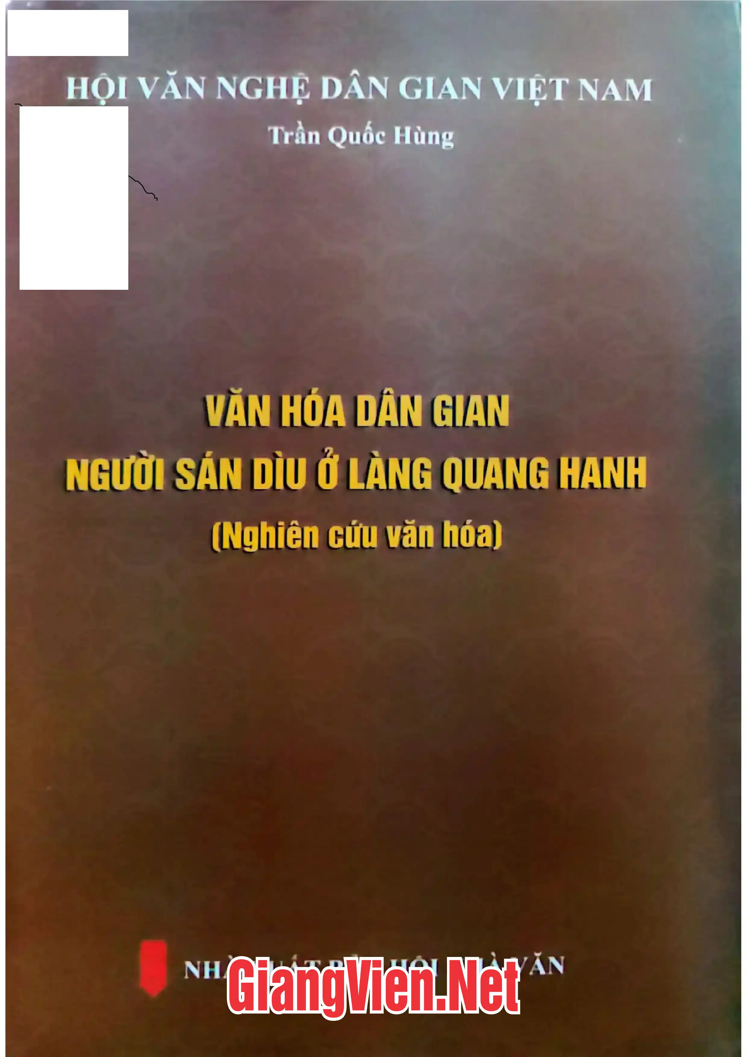 Ảnh bìa của Văn hóa dân gian người Sán Dìu ở làng Quang Hanh