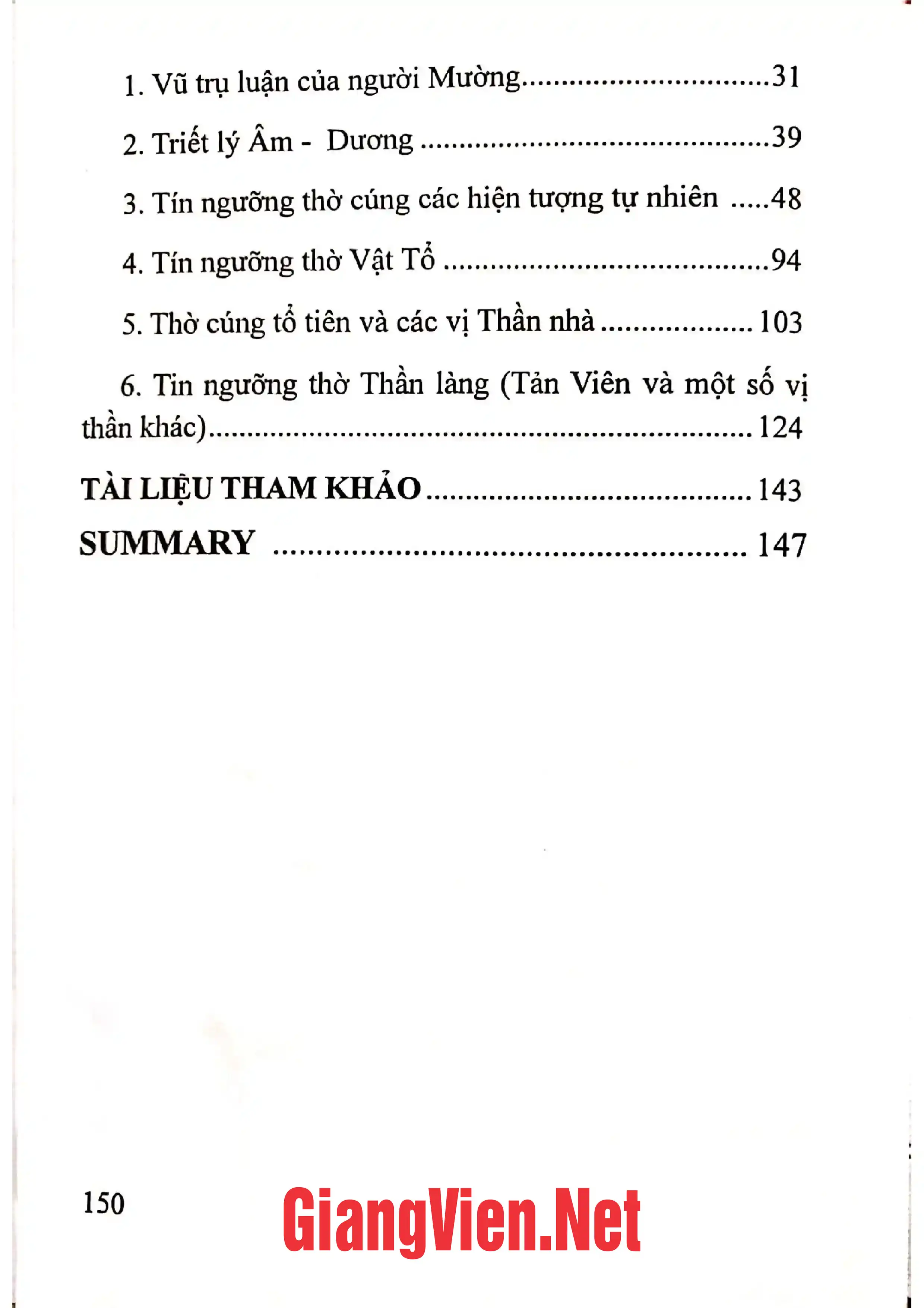 Ảnh minh họa nội dung cuốn sách: Tín ngưỡng dân gian của người Mường ở Hòa Bình
