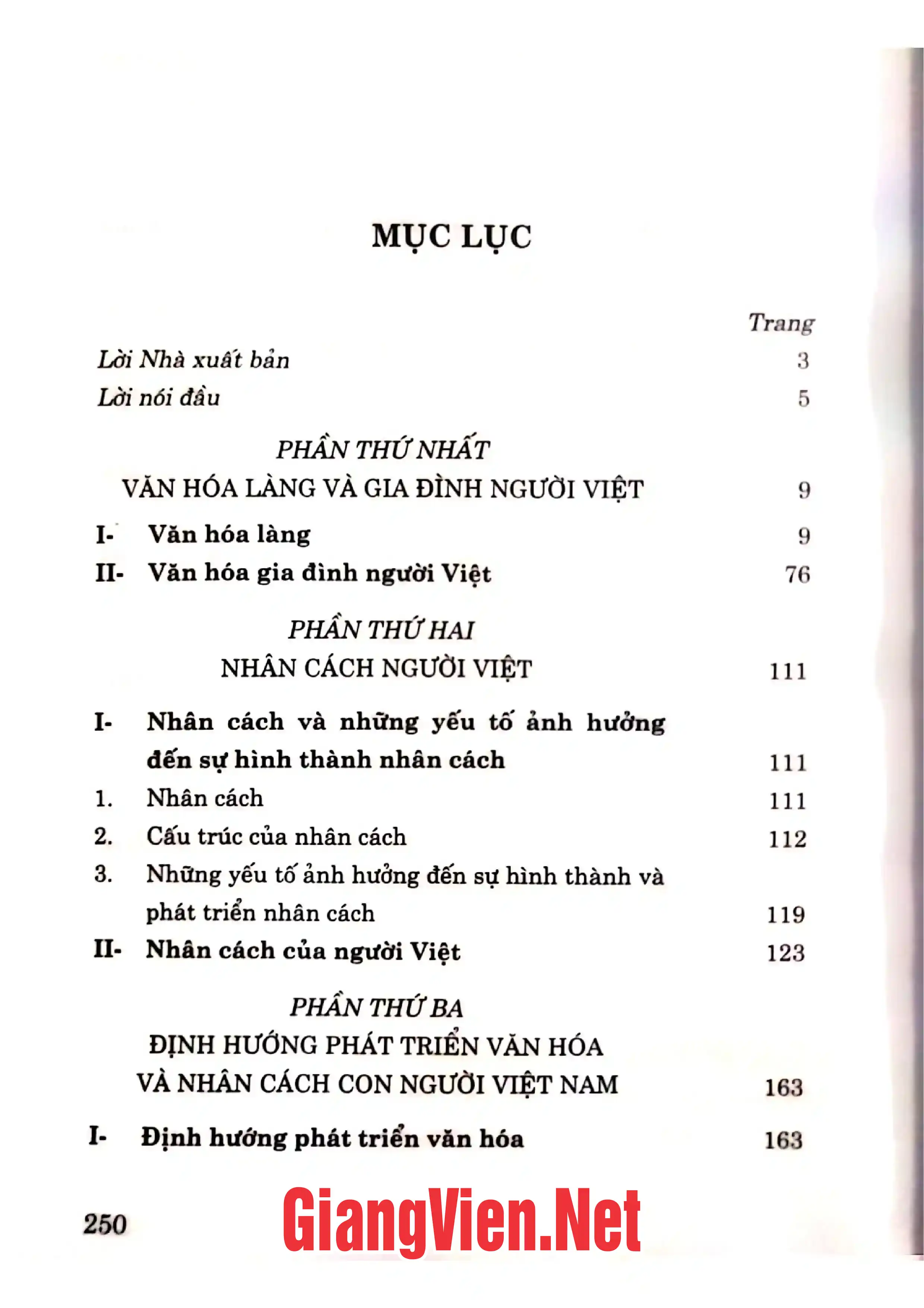 Ảnh minh họa nội dung cuốn sách: Văn hóa làng và nhân cách người Việt