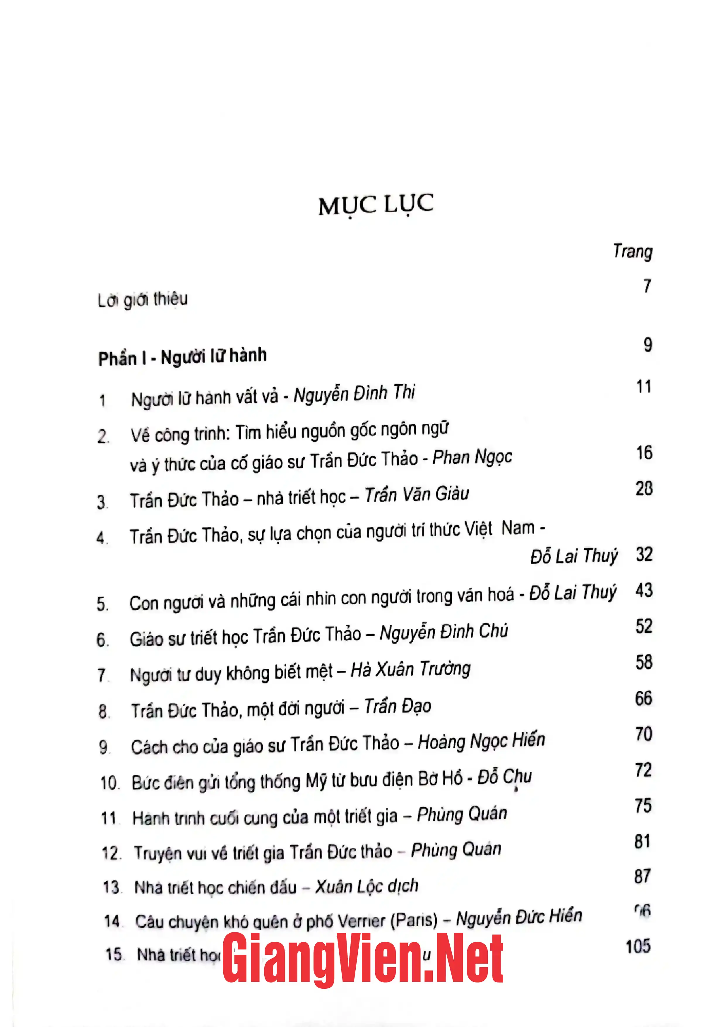 Ảnh minh họa nội dung cuốn sách: Triết gia lữ hành Trần Đức Thảo