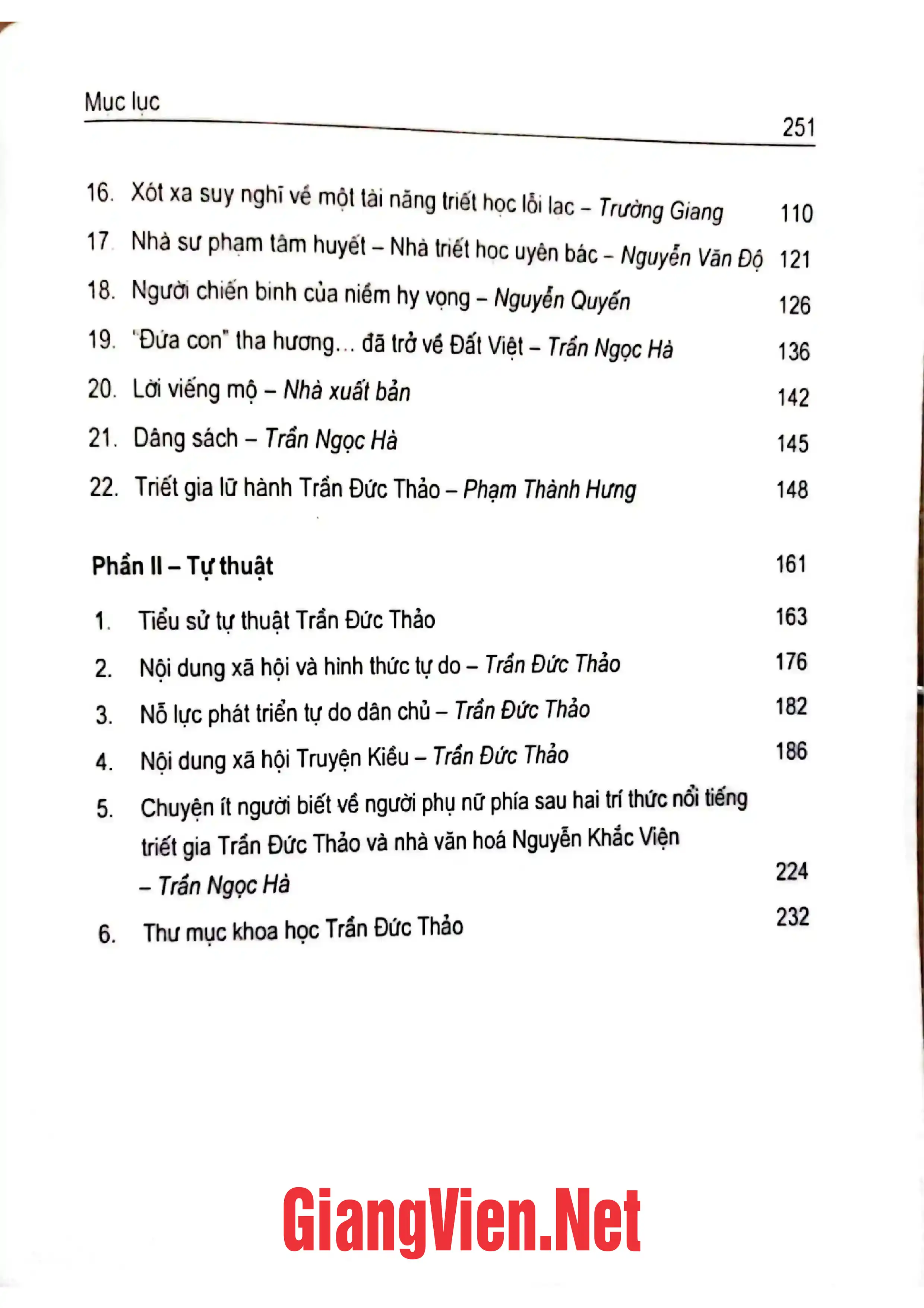Ảnh minh họa nội dung cuốn sách: Triết gia lữ hành Trần Đức Thảo