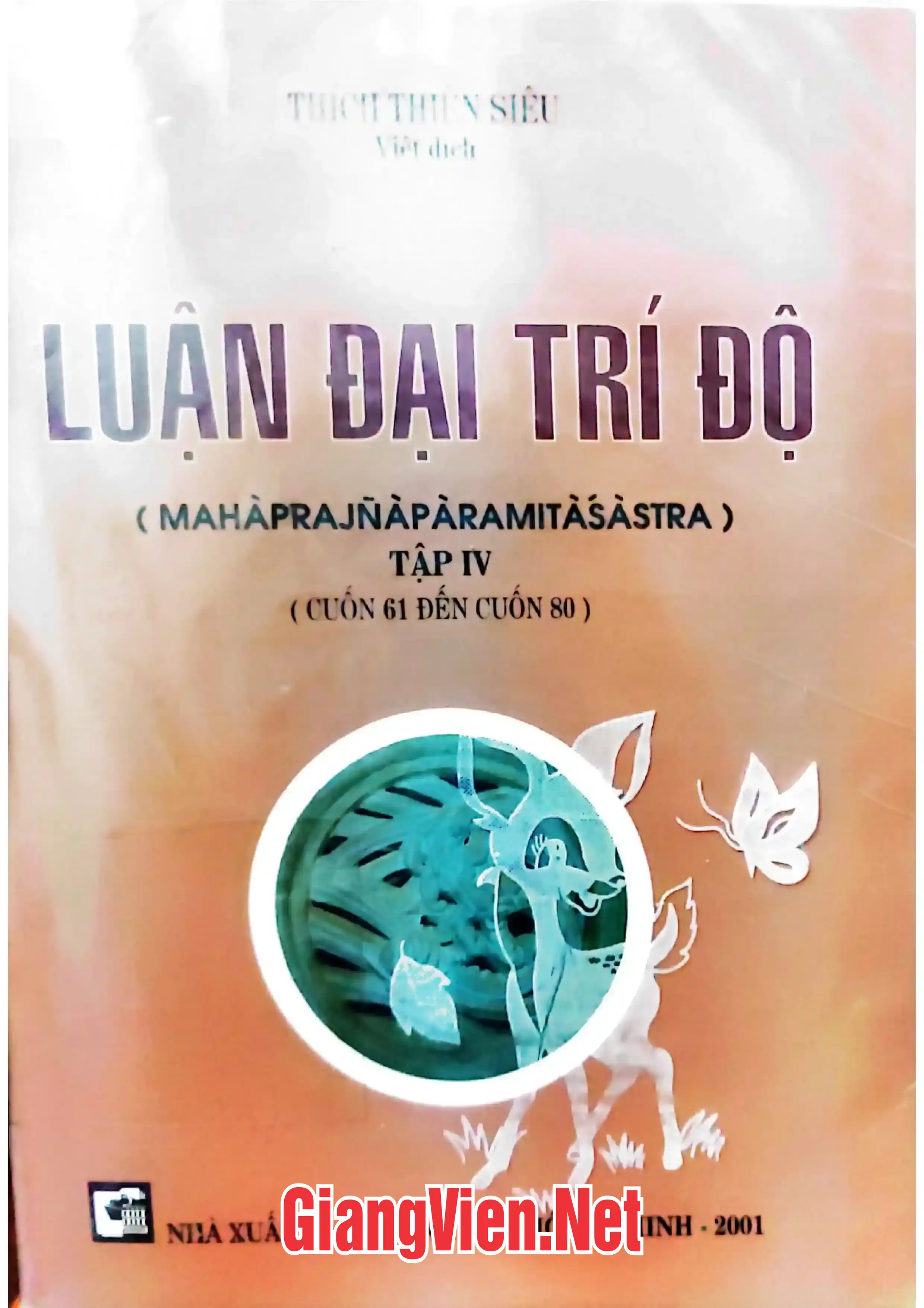 Ảnh bìa của Luận đại trí độ, tập 4: cuốn 61 đến cuốn 80