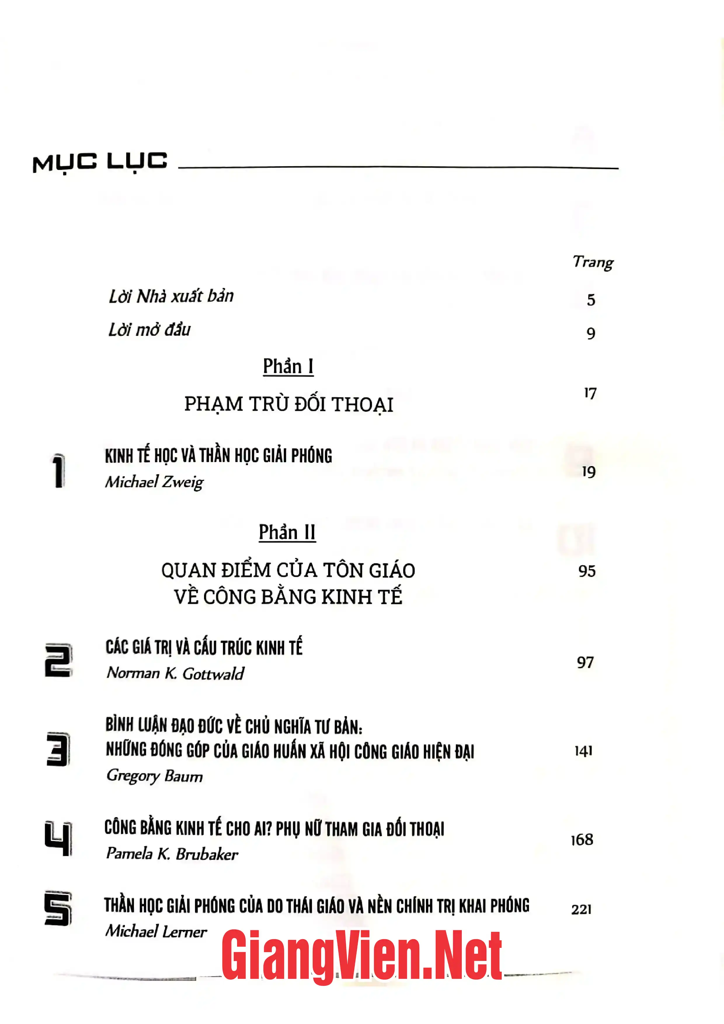 Ảnh minh họa nội dung cuốn sách: Tôn giáo và công bằng kinh tế