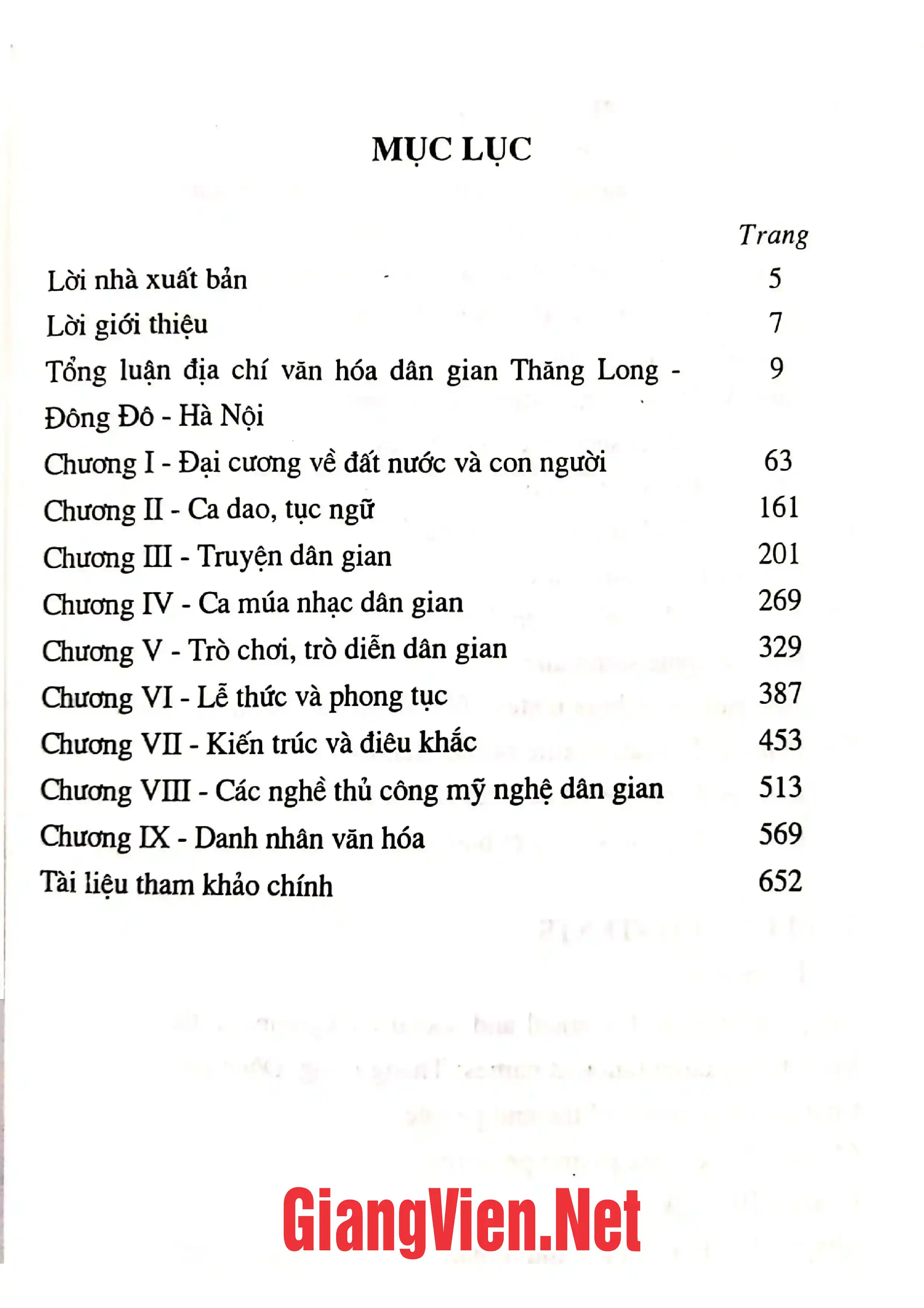 Trang bìa chính thức sách Địa chí văn hóa dân gian Thăng Long - Đông Đô - Hà Nội