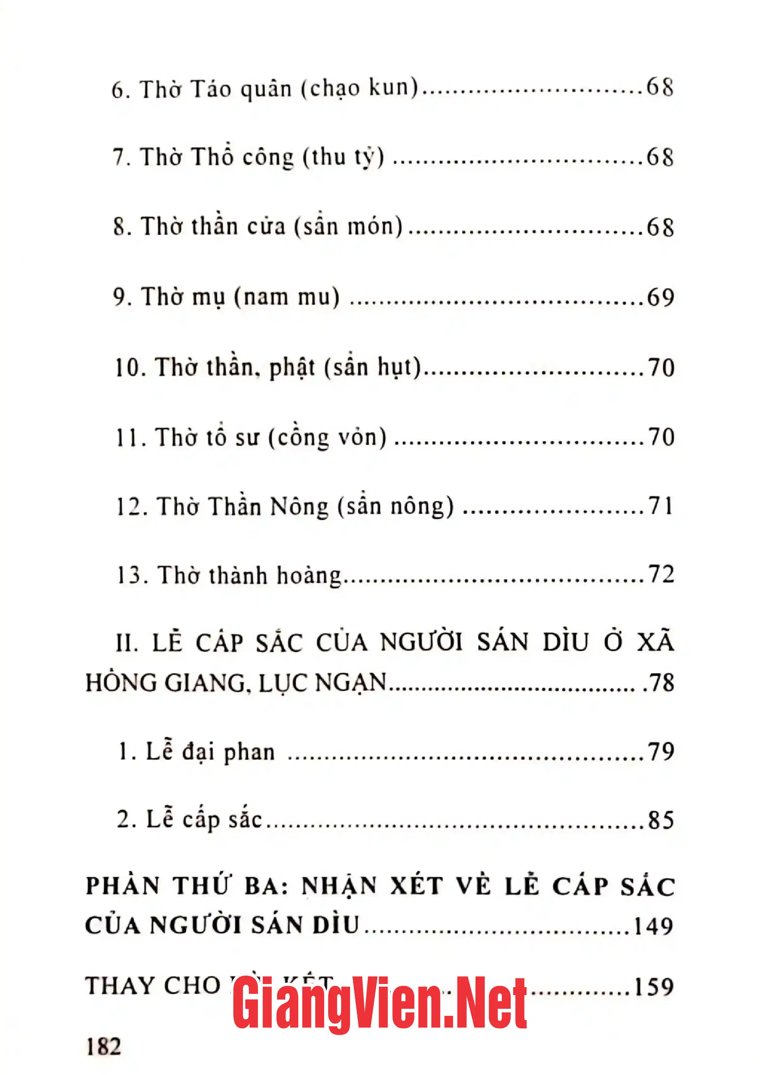 Ảnh minh họa nội dung cuốn sách: Lễ cấp Sắc của người Sán Dìu ở Bắc Giang