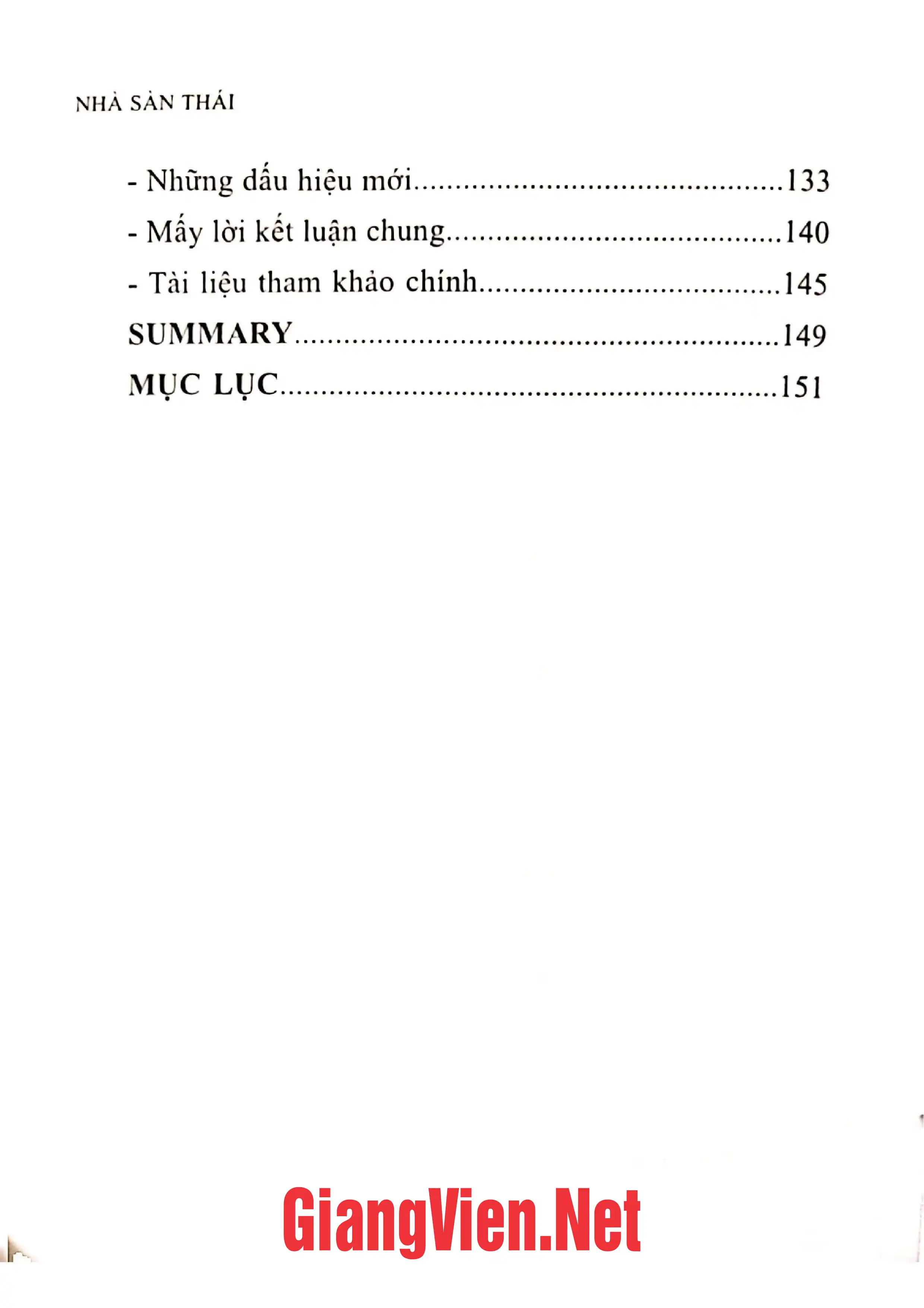 Mục lục chi tiết trang 1 sách Ngược dòng thời gian