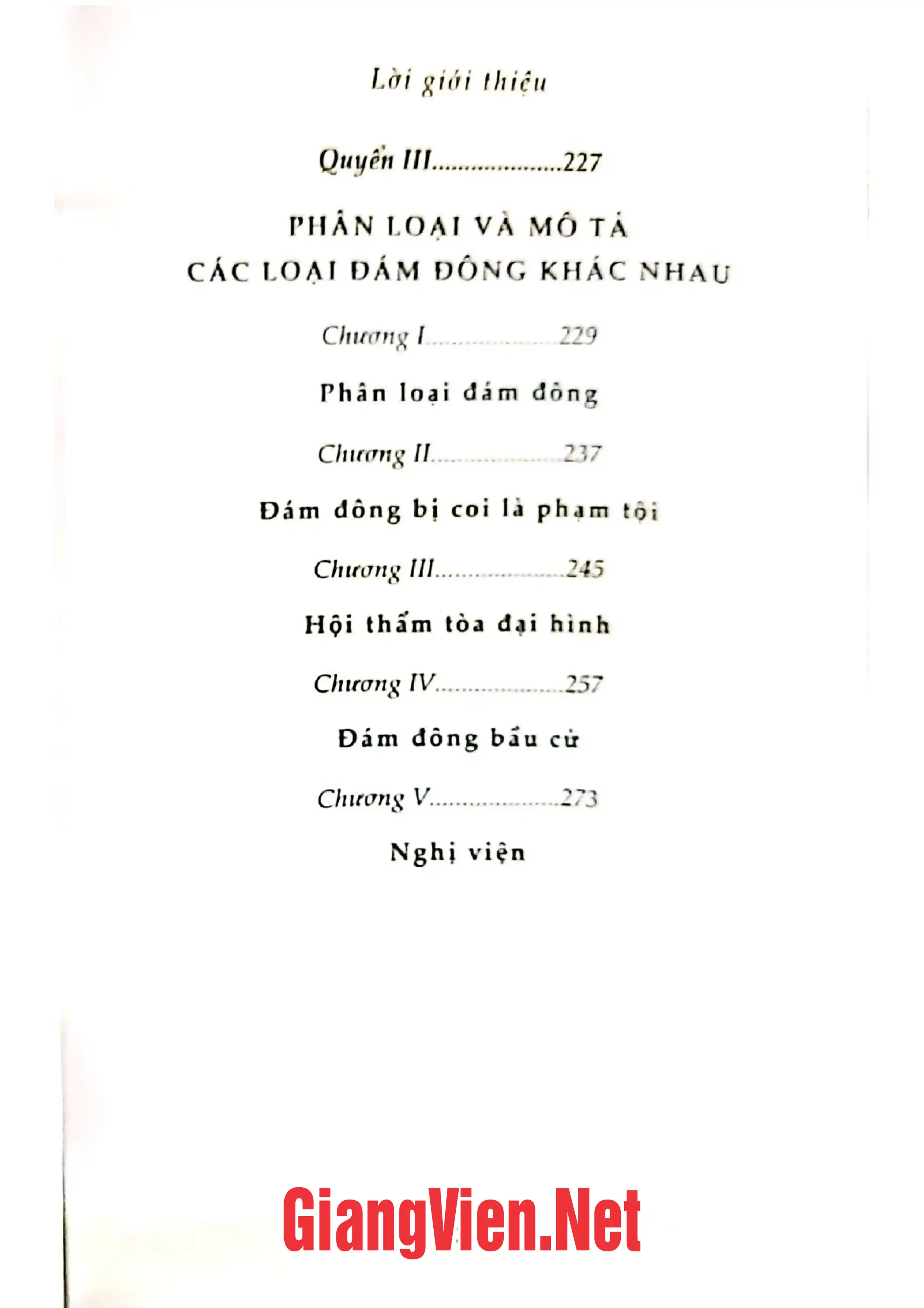 Nội dung trang phụ bản giới thiệu sách Tâm lý học đám đông