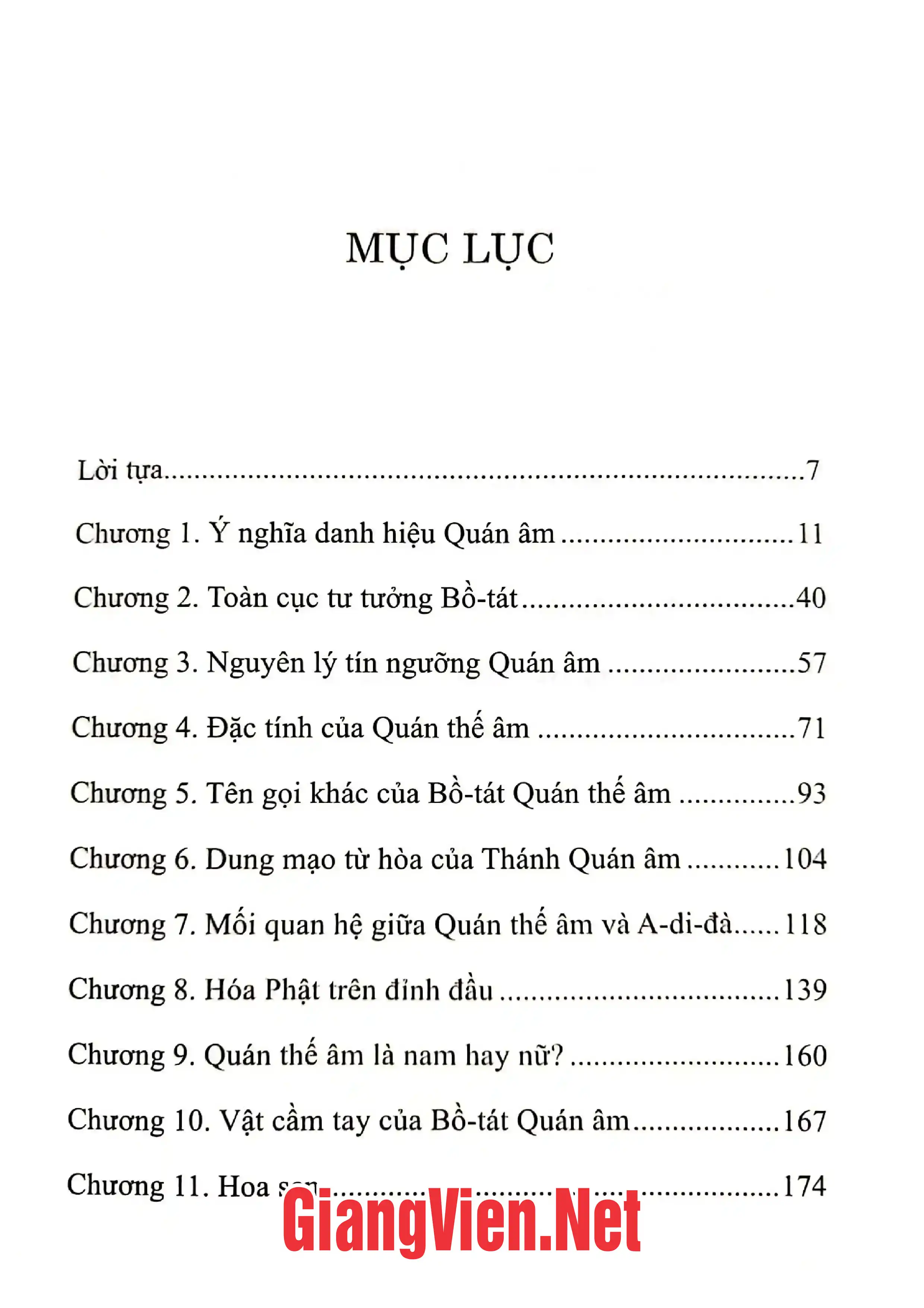 Trang bìa chính thức sách Tìm hiểu Bồ tát Quán Thế Âm
