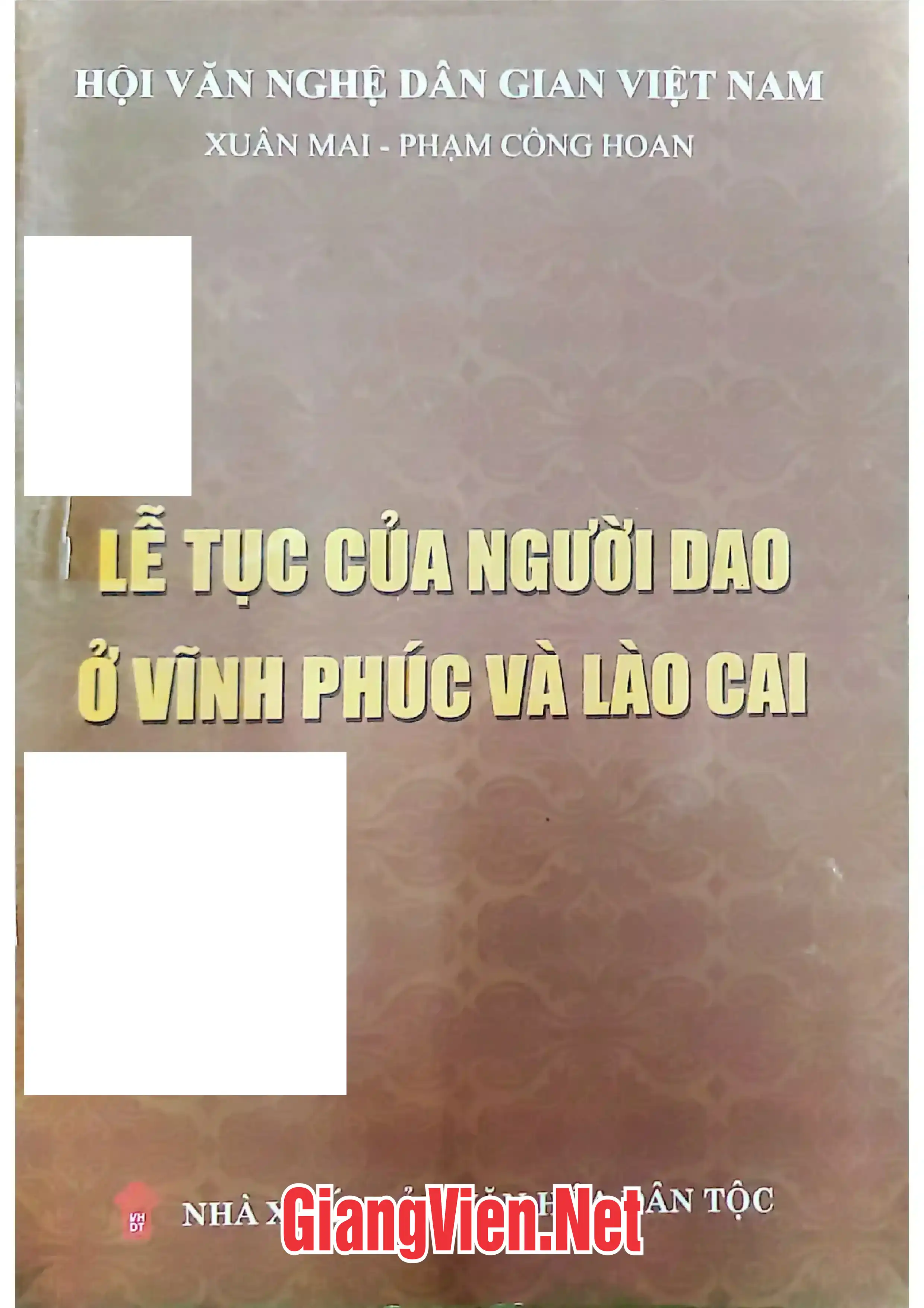 Ảnh bìa của Lễ tục của người Dao ở Vĩnh Phúc và Lào Cai
