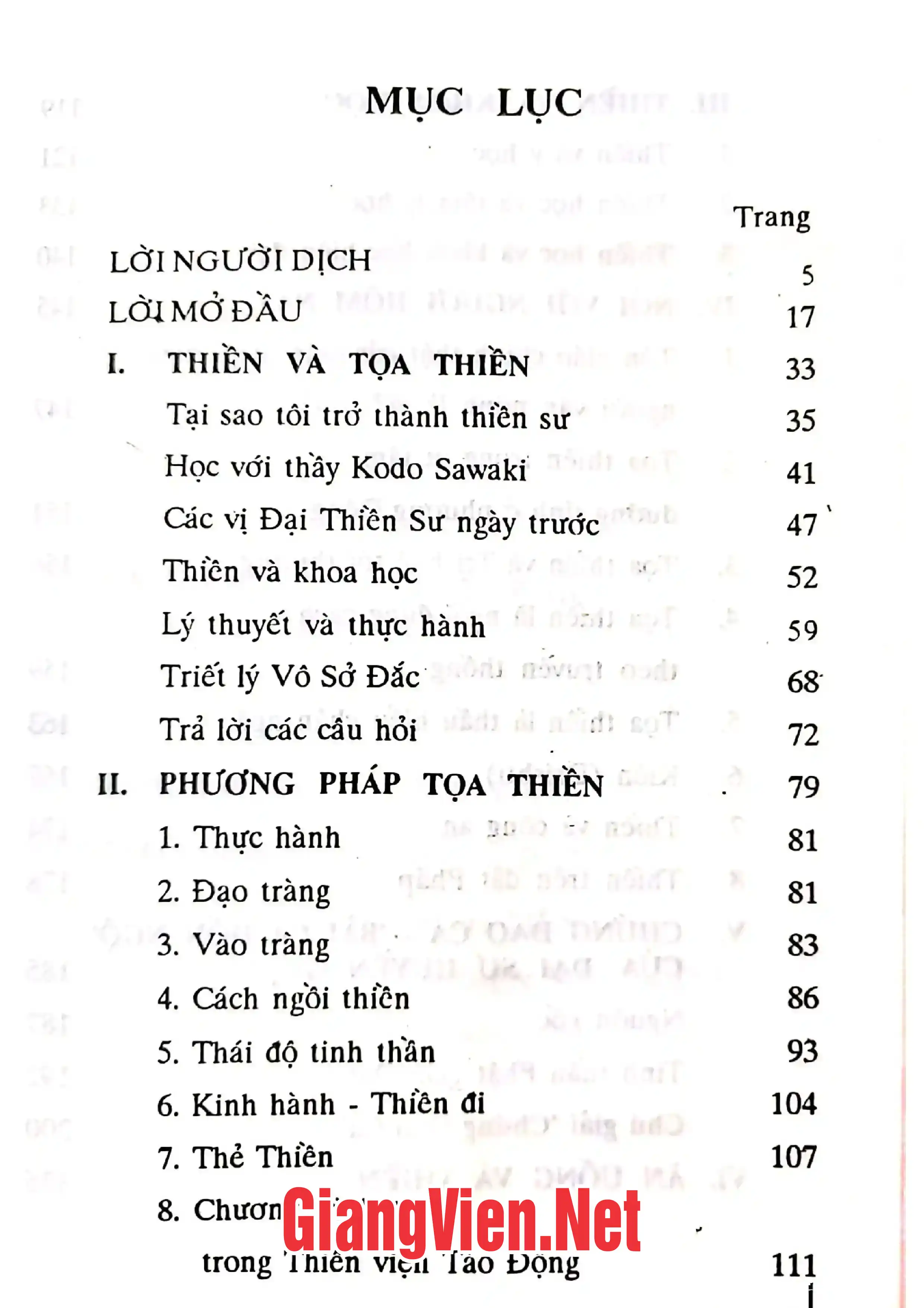Trang bìa chính thức sách Chân thiền ZEN