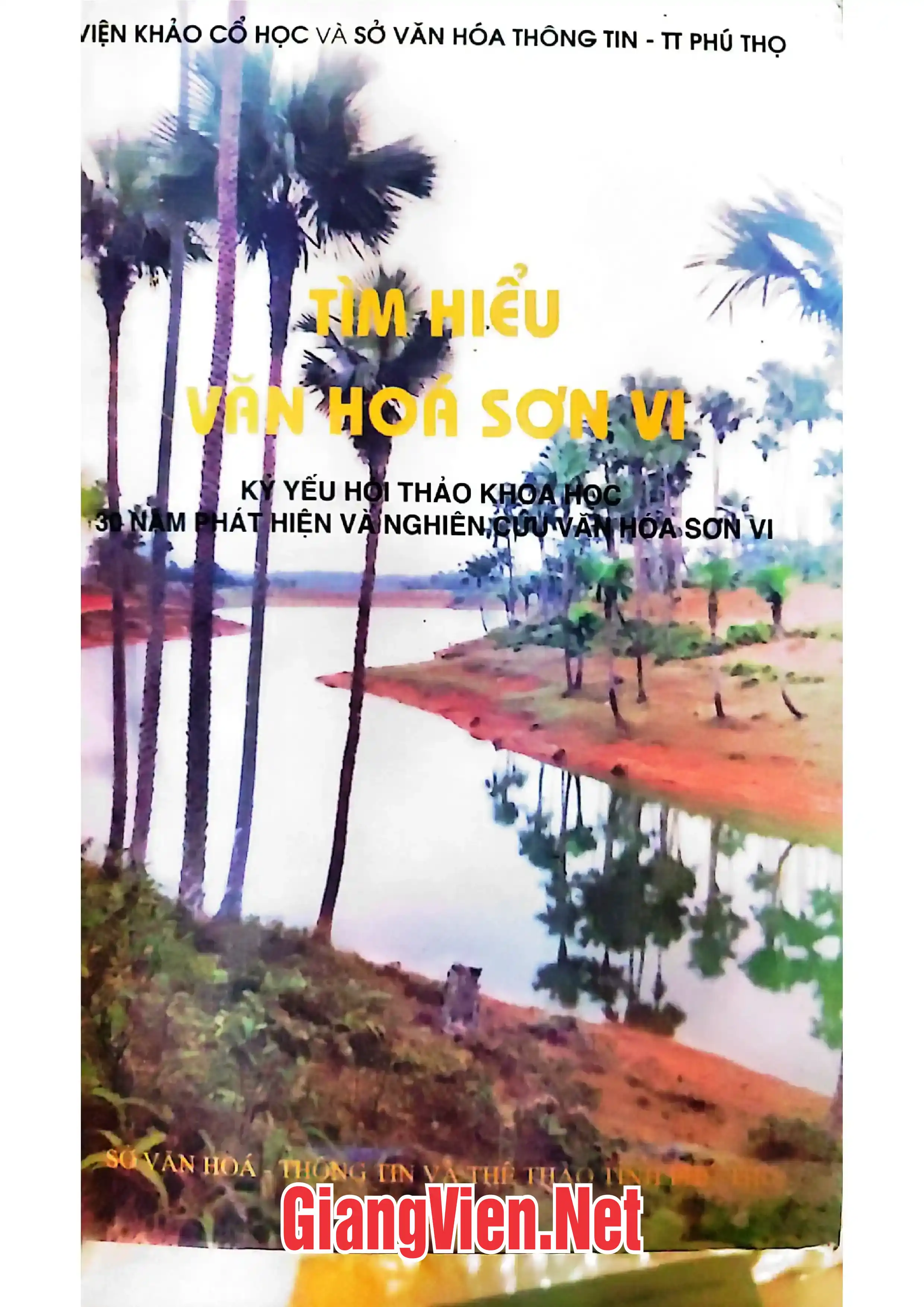 Ảnh bìa của Kỷ yếu hội thảo khoa học Tìm hiểu văn hóa Sơn Vi