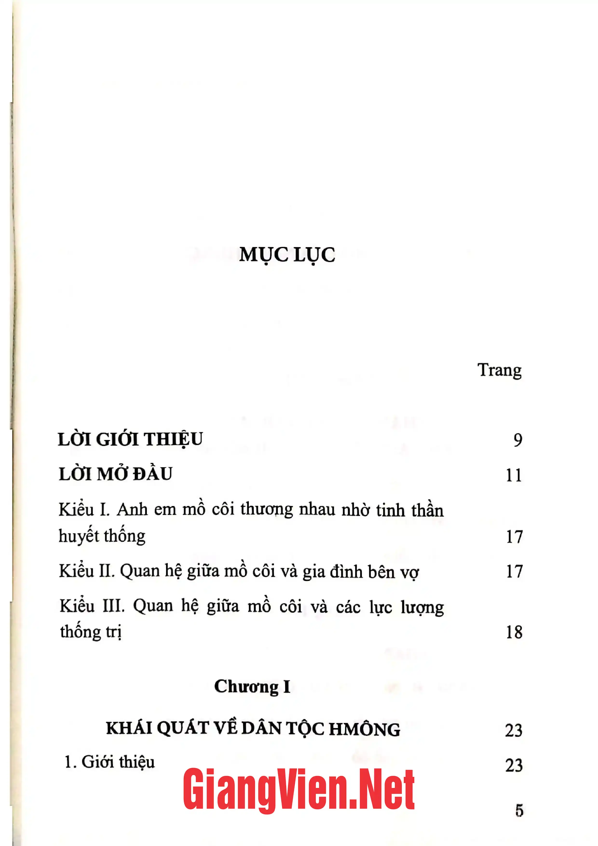 Ảnh minh họa nội dung cuốn sách: Khảo sát nhân vật mồ côi trong truyện cổ dân tộc Hmông
