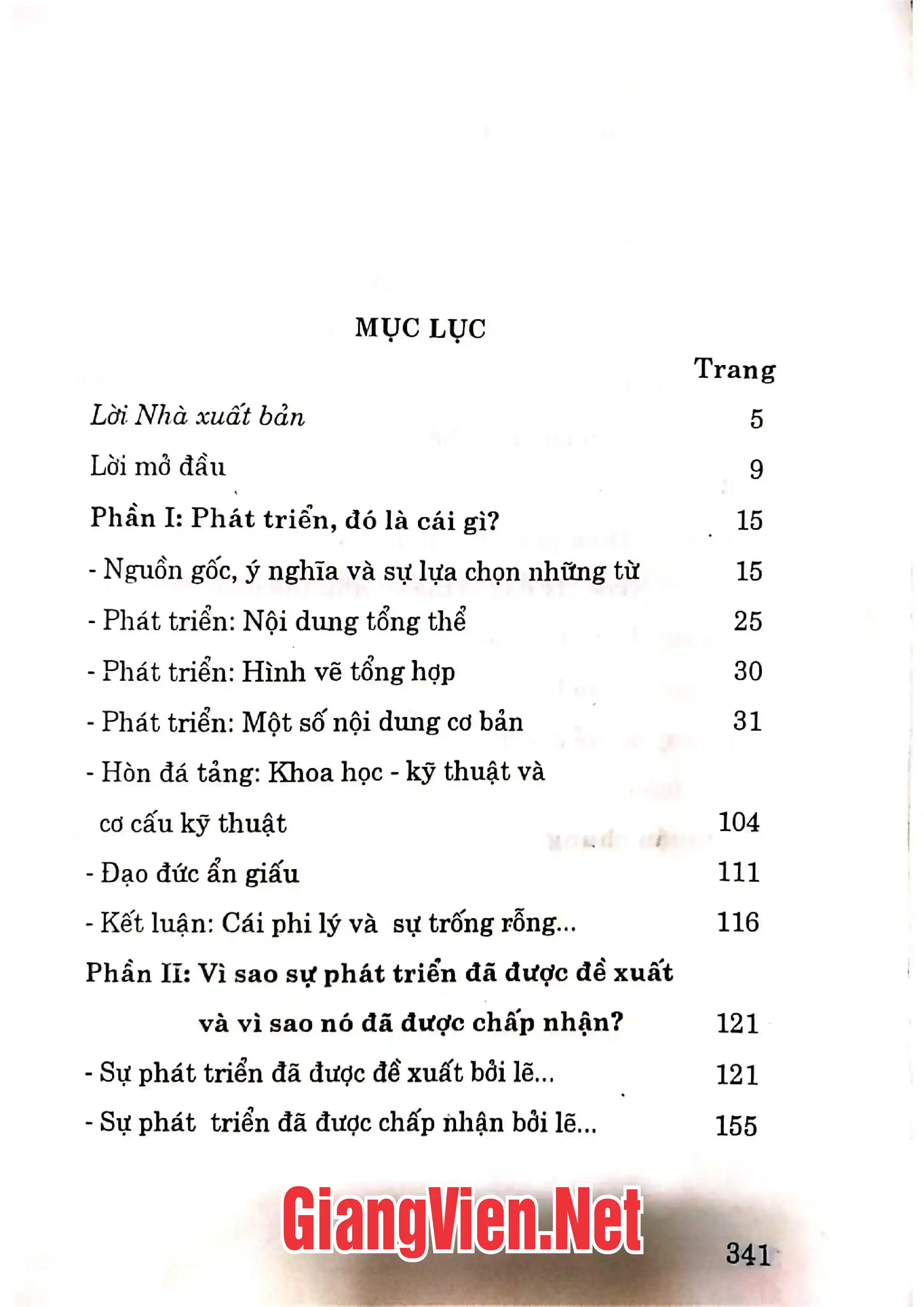 Trang bìa chính thức sách Phản phát triển cái giá của chủ nghĩa tự do
