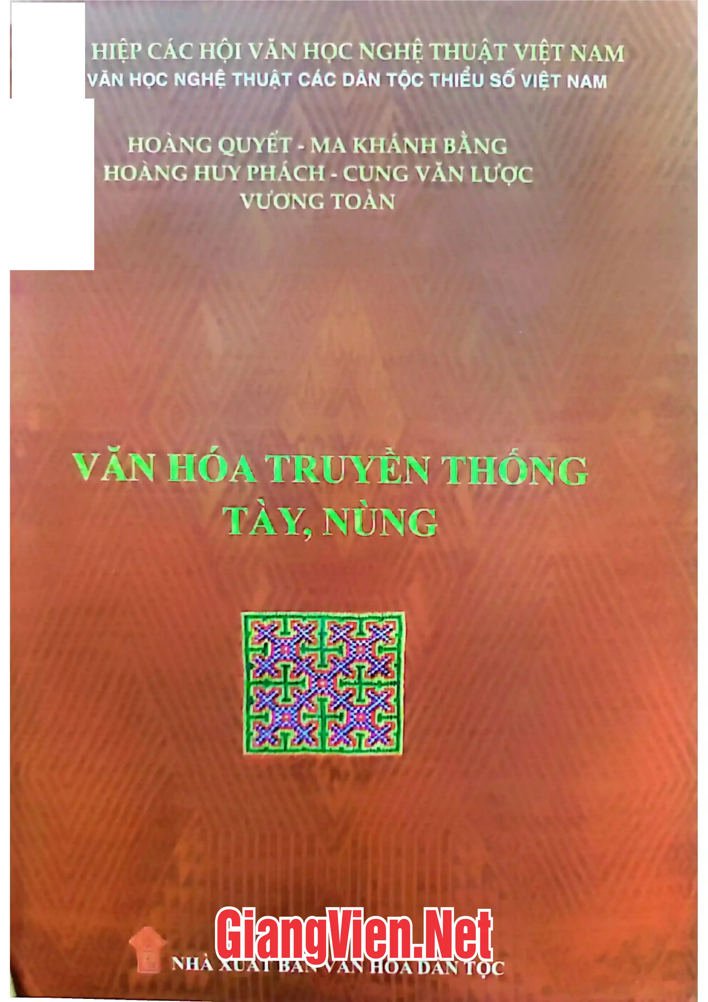 Ảnh bìa của Văn hóa truyền thống Tày Nùng