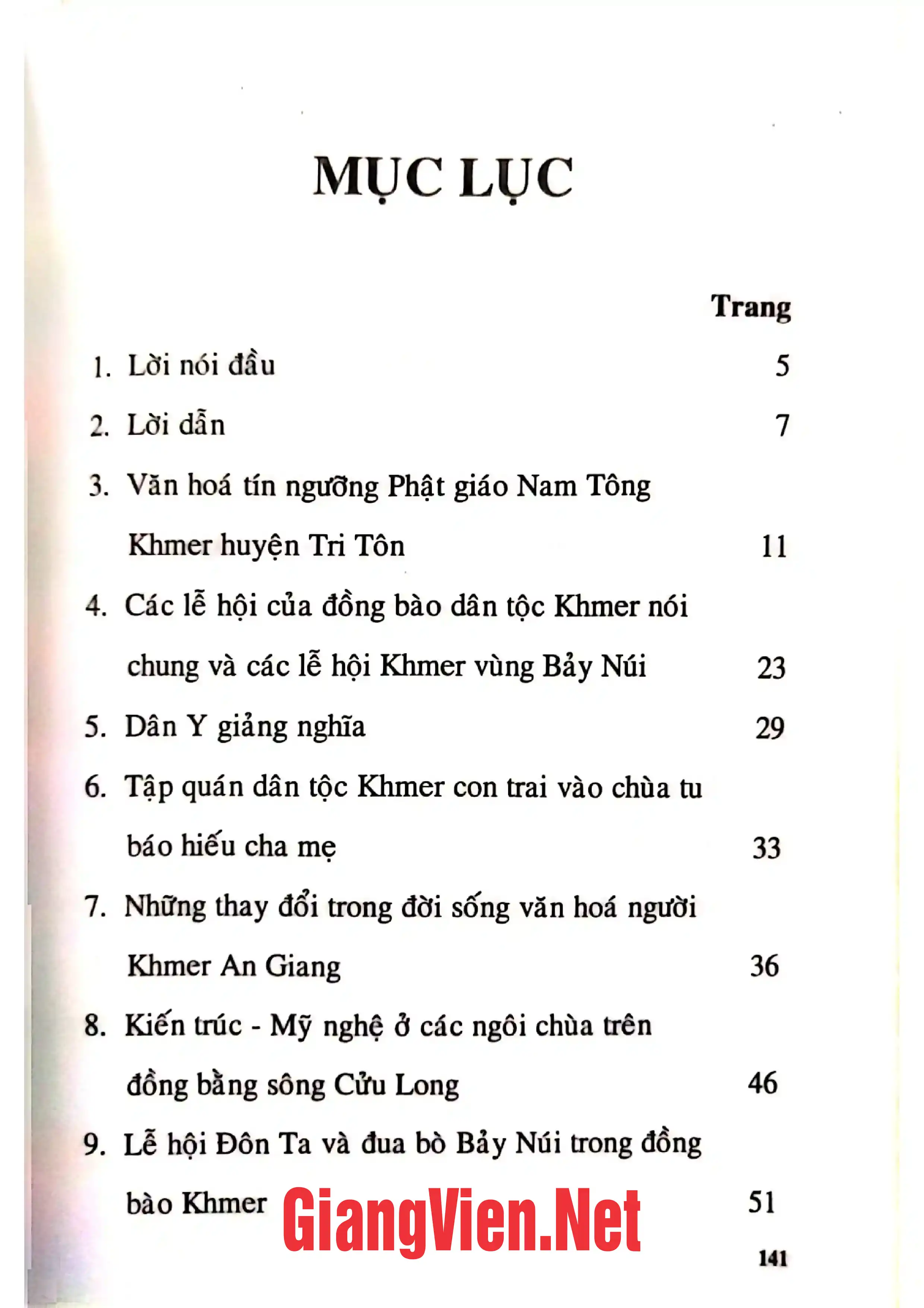 Trang bìa chính thức sách Giữ gìn, phát huy bản sắc văn hóa Khmer Tri Tôn Tập 1