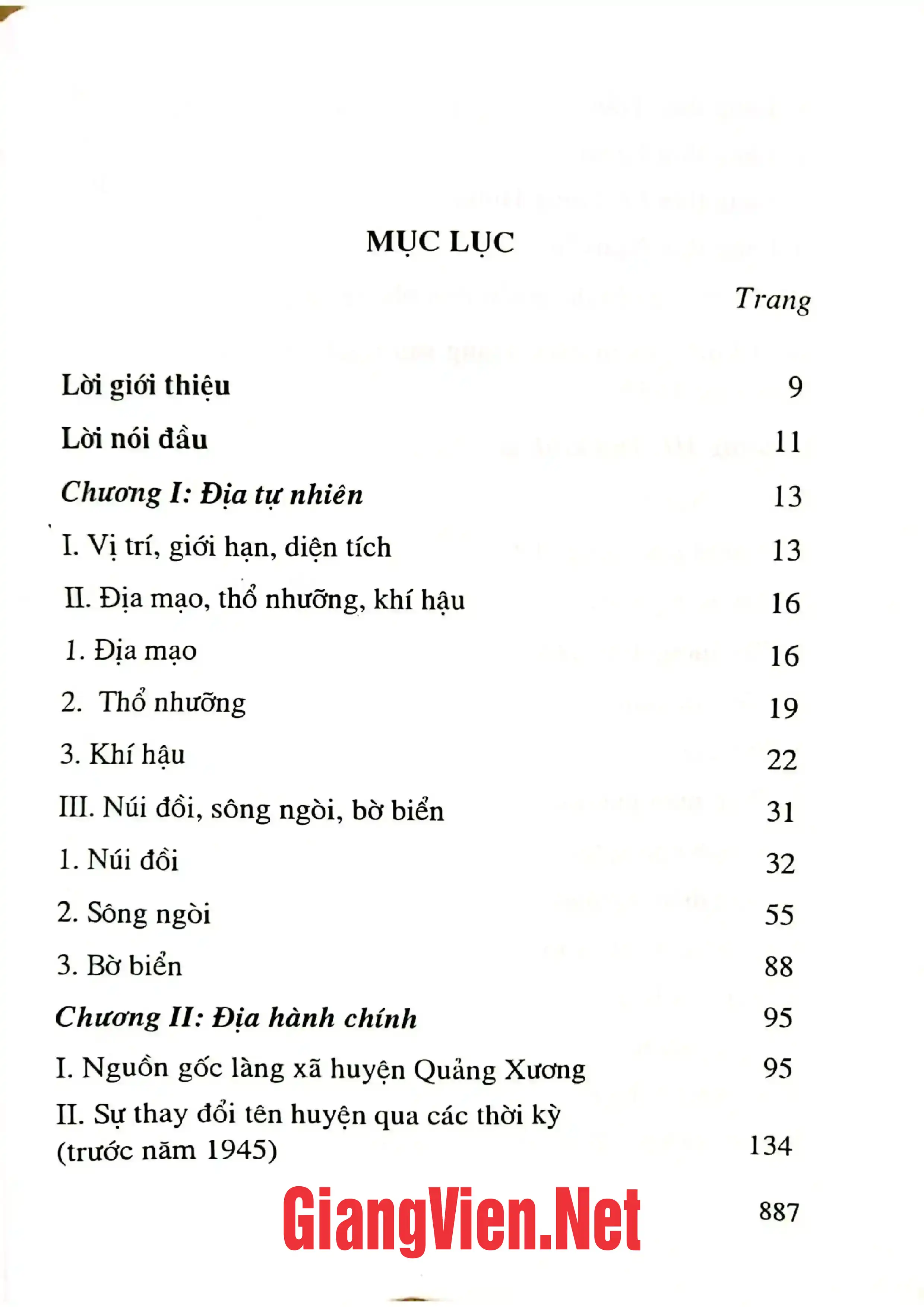 Ảnh minh họa nội dung cuốn sách: Địa chí văn hóa huyện Quảng Xương