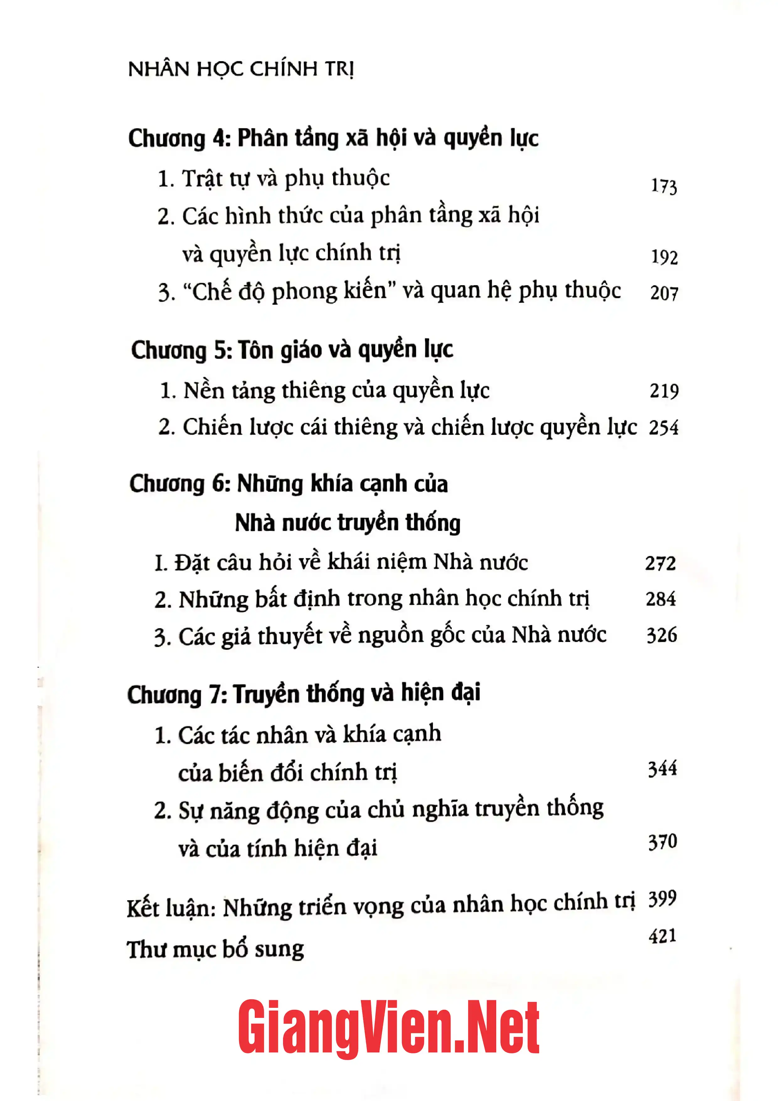 Ảnh minh họa nội dung cuốn sách: Nhân học chính trị