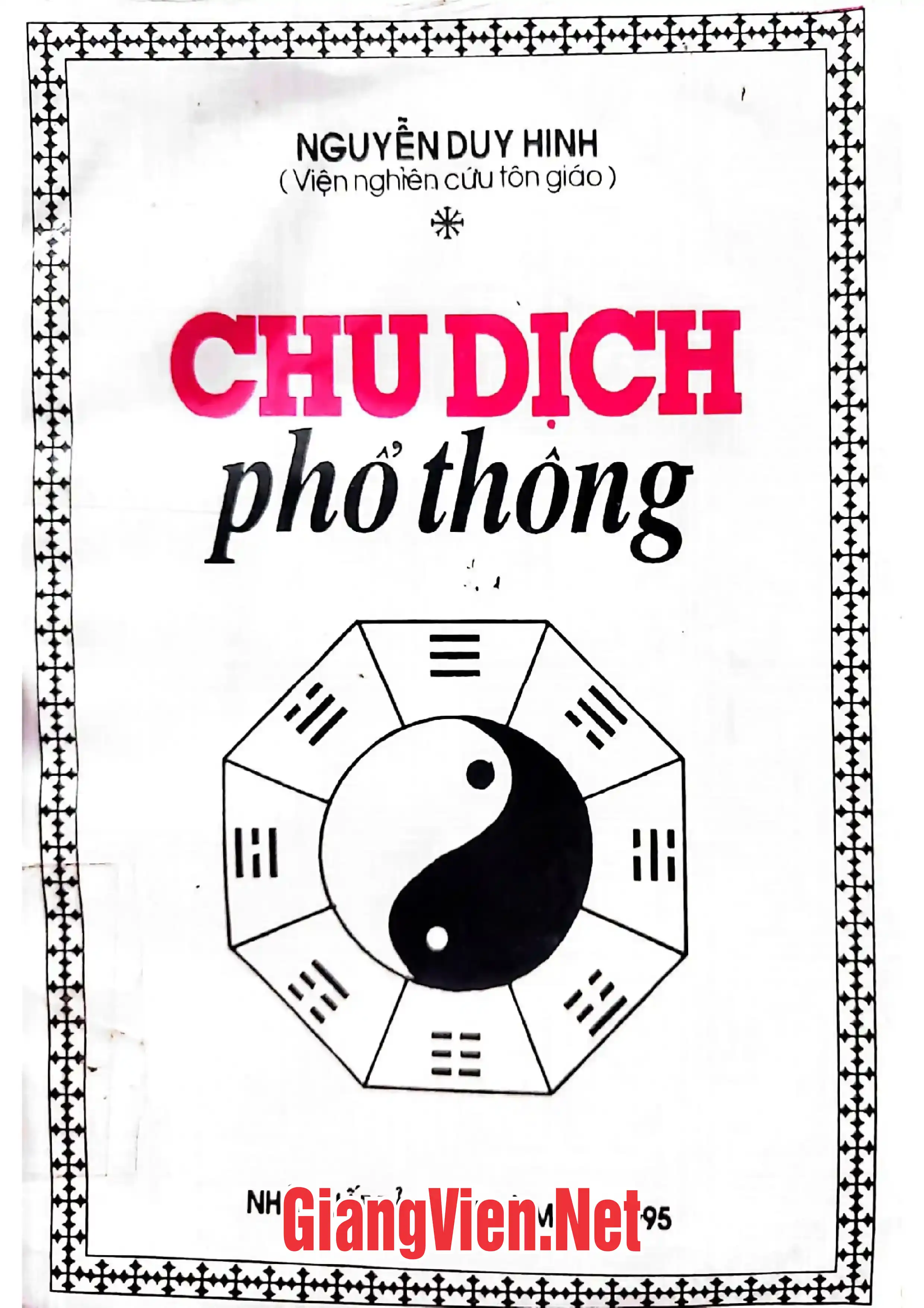Ảnh bìa của Chu dịch phổ thông