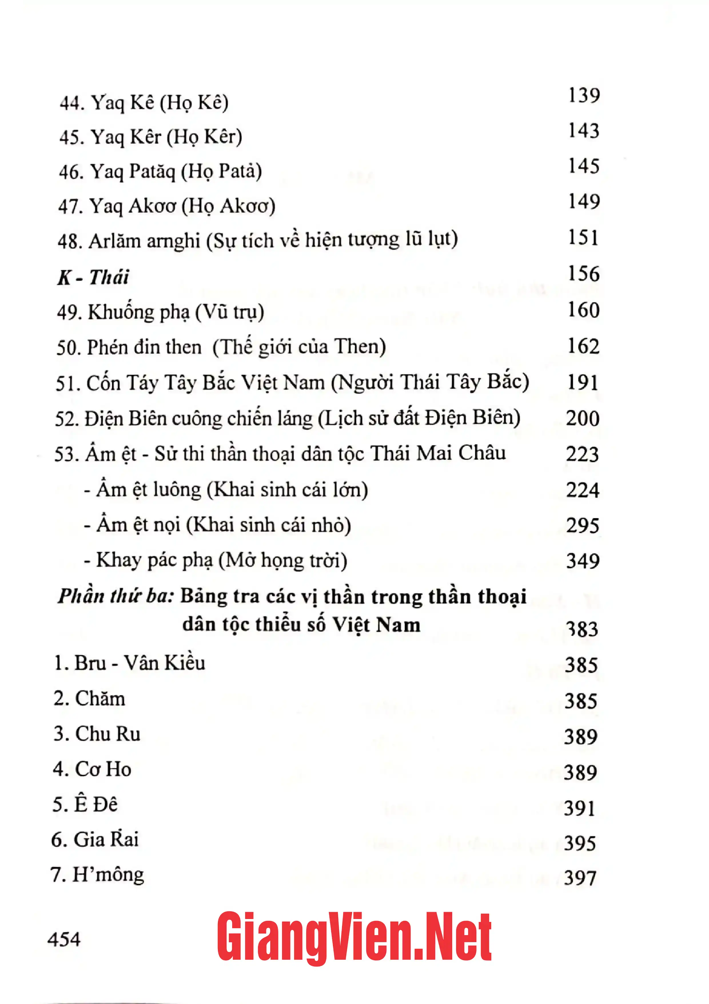 Ảnh minh họa nội dung cuốn sách: Thần thoại các dân tộc thiểu số Việt Nam Quyển 2