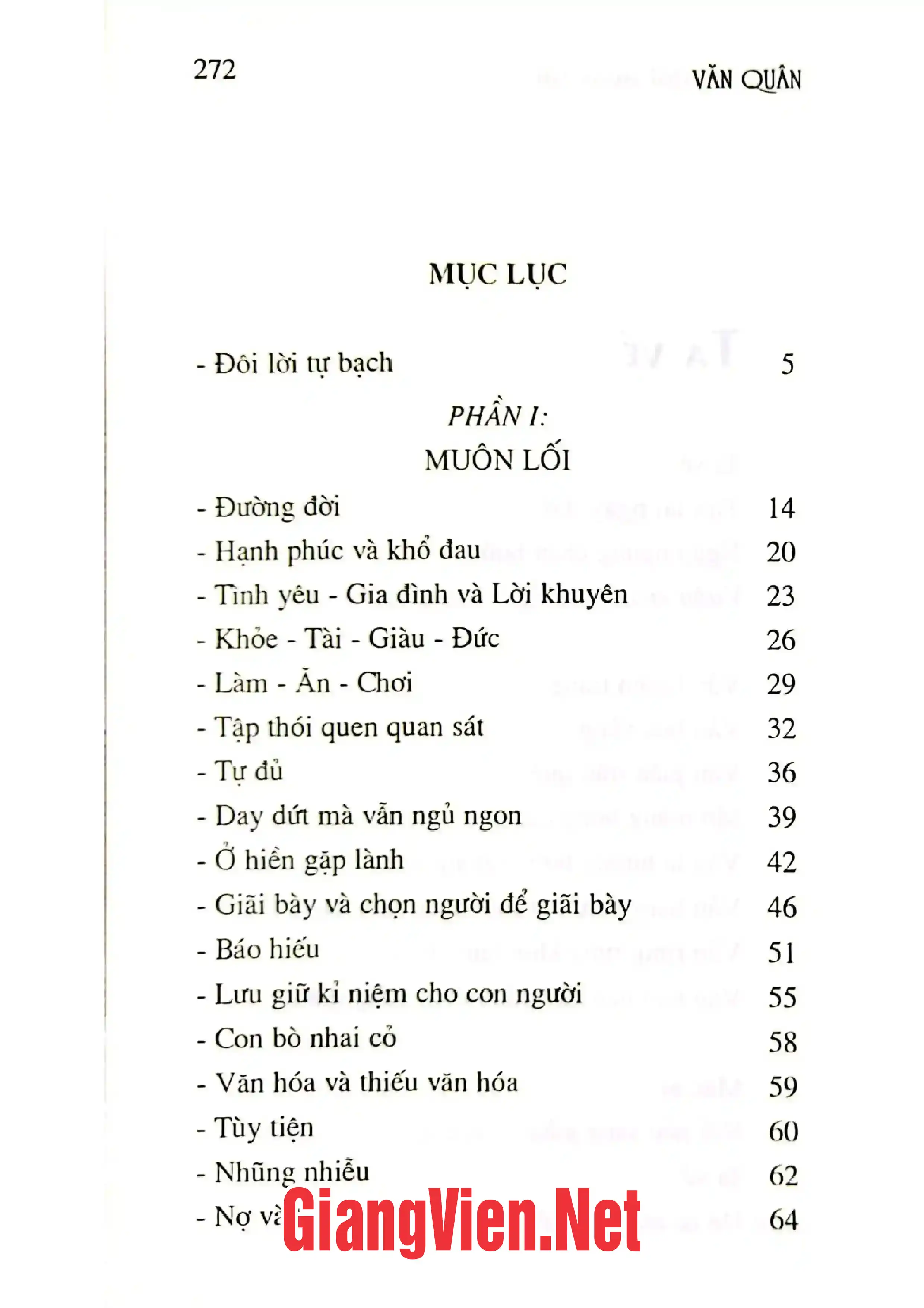 Trang bìa chính thức sách Đường đời muôn lối